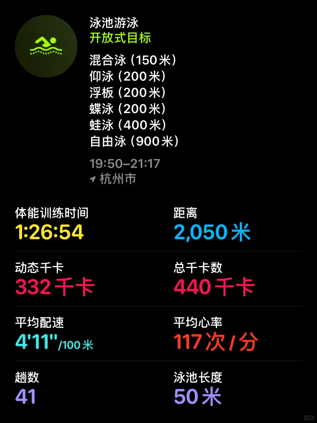 游泳的快乐是女朋友给的