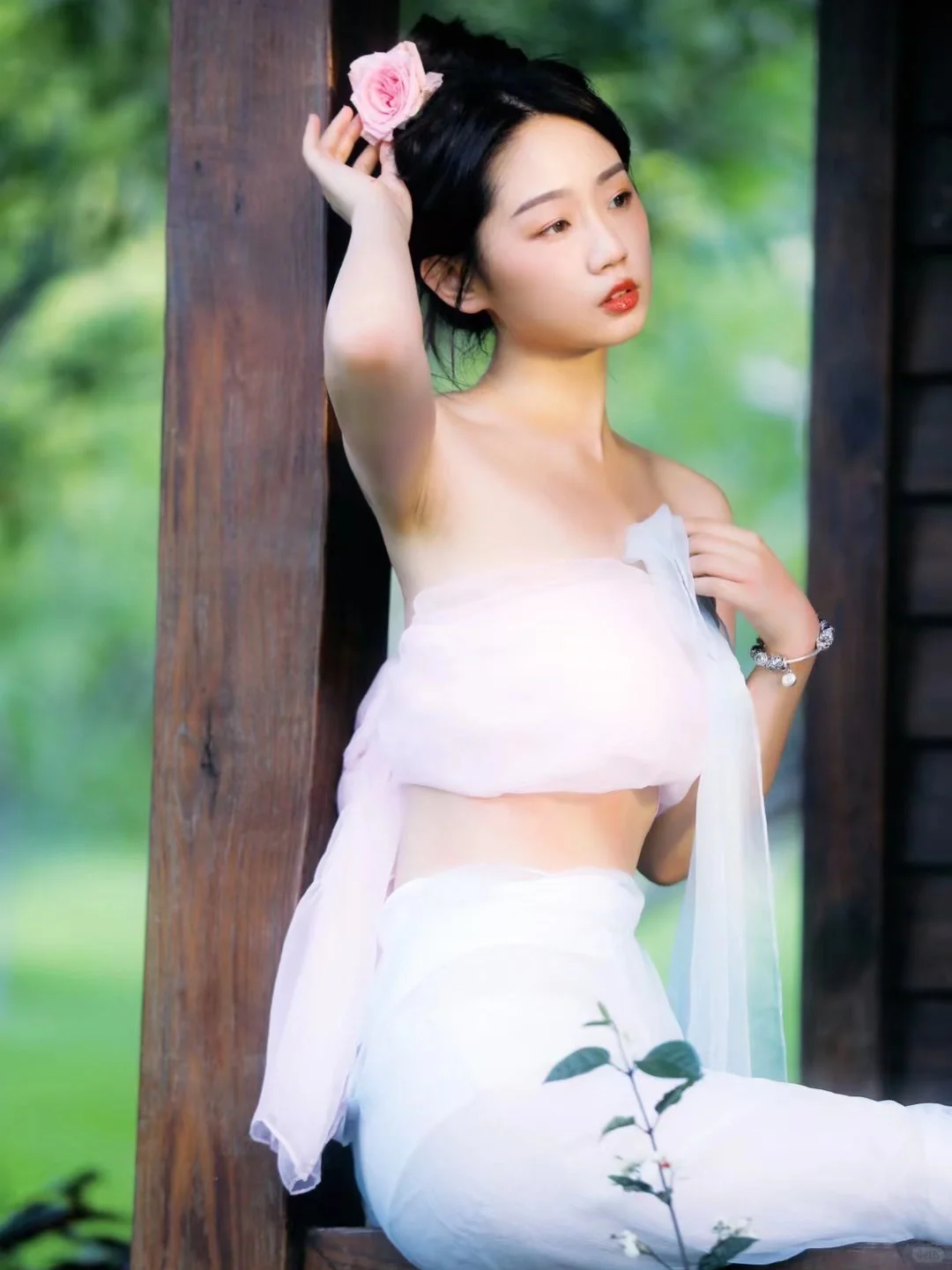 天黑前半个小时拍出的 温柔系少女写真✨