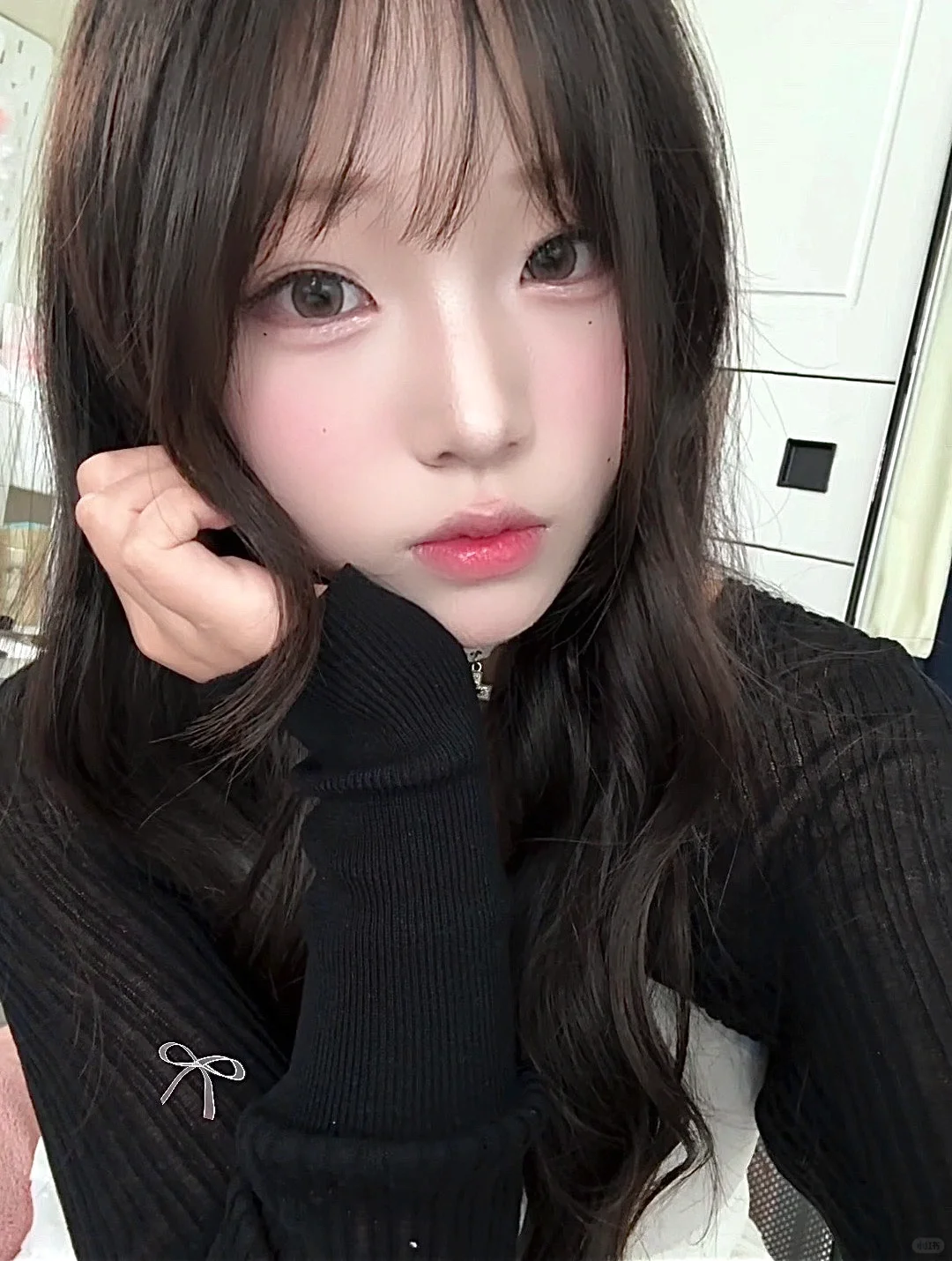 나는 내 고양이를 매우 좋아한다🖤🐈‍