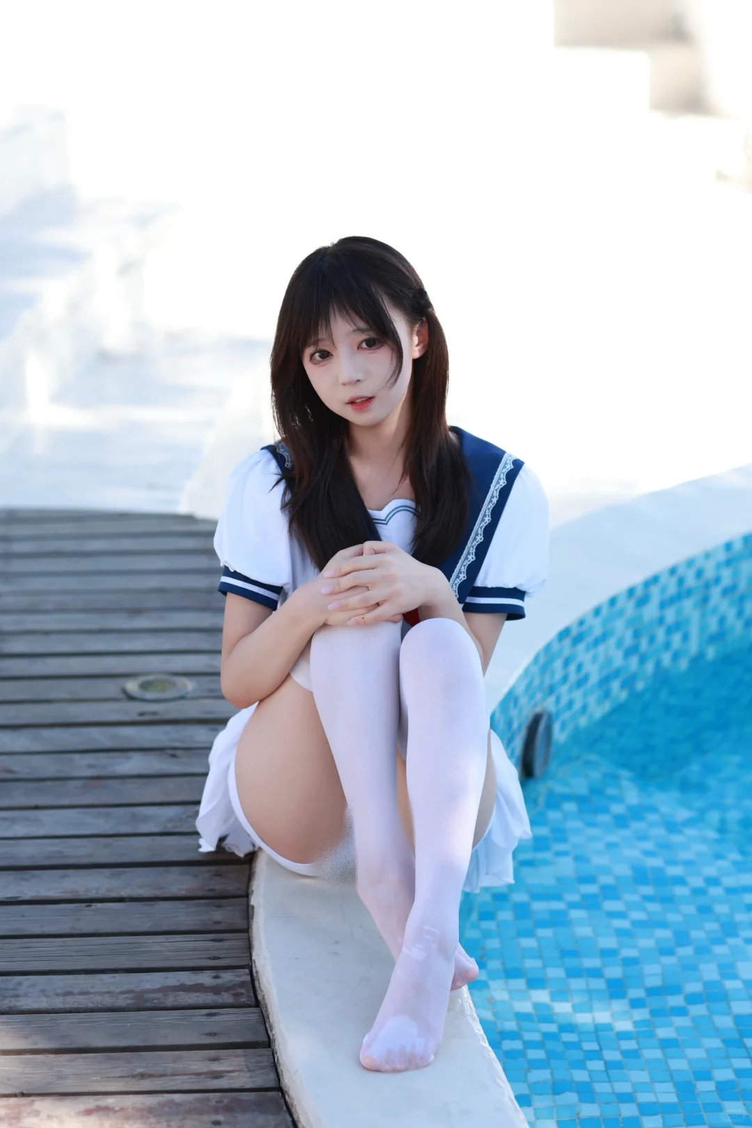 夏日泳池JK
