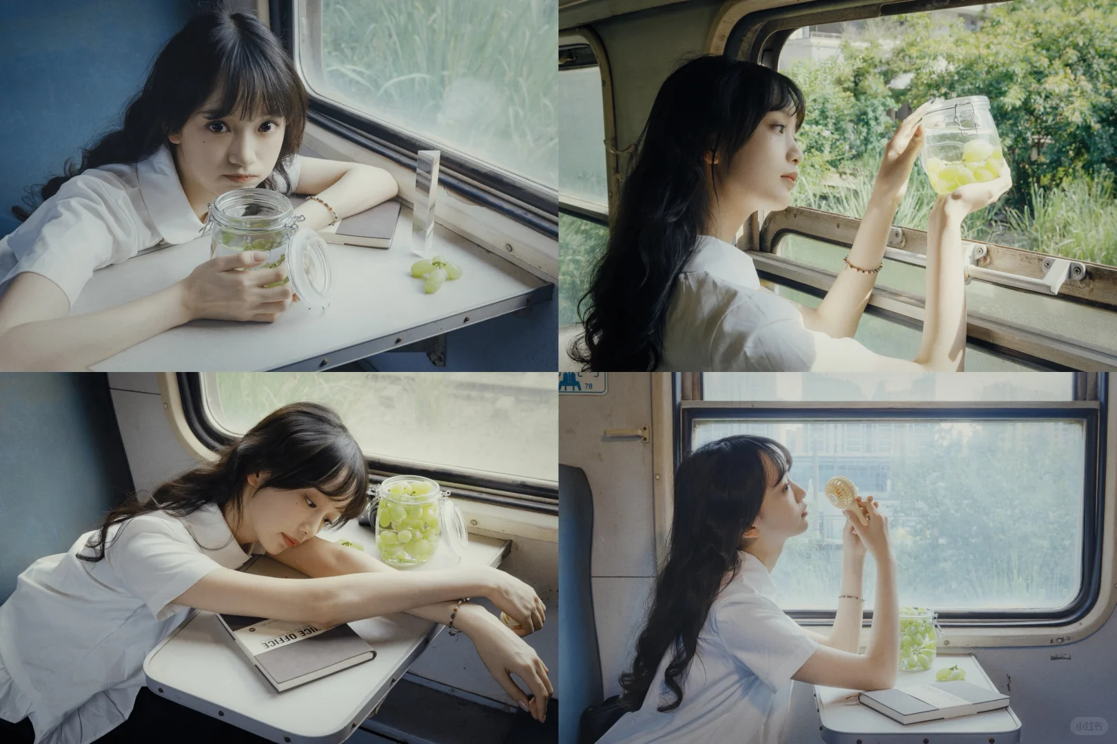 列车 + 胶片 + 夏天🍃