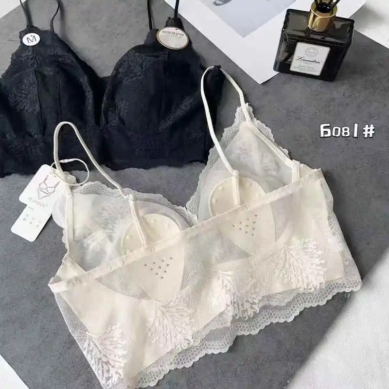 法式蕾丝性感美背内衣✨大胸显小小心机