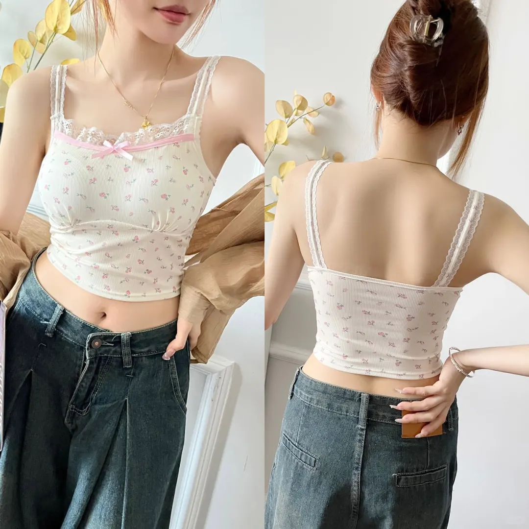 👙性感蕾丝背心上新啦！纯欲风太绝了