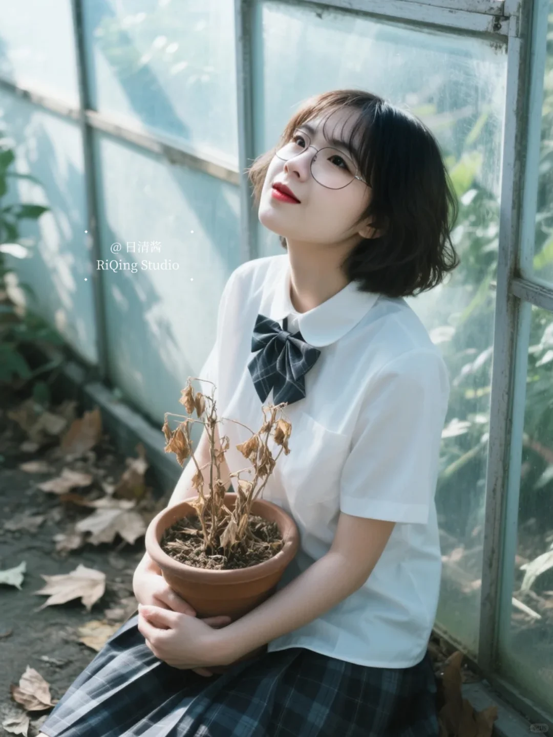 制服少女写真｜别为枯萎的花🥀哭泣