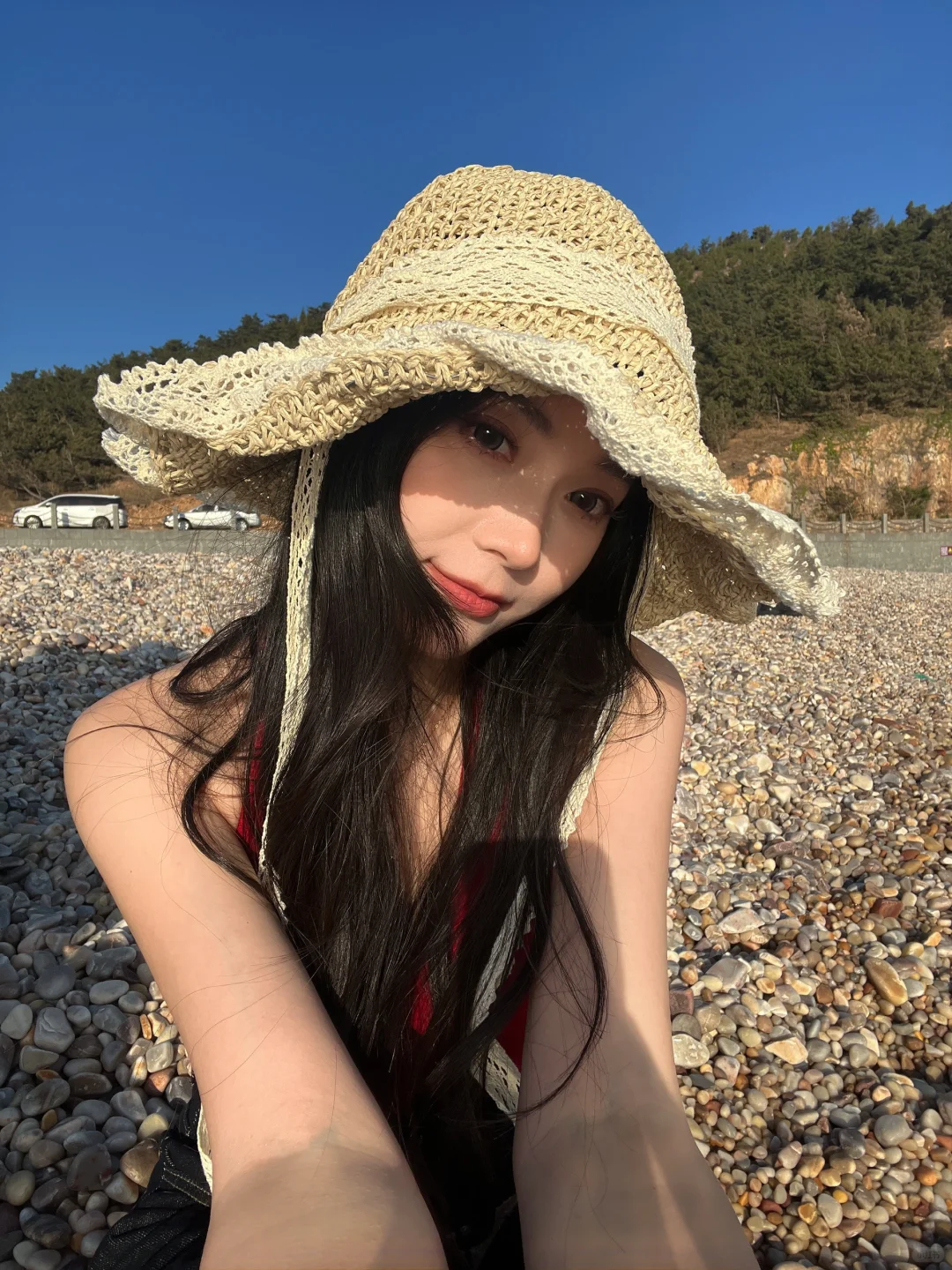 海边氛围感拍照📸这样拍巨出片