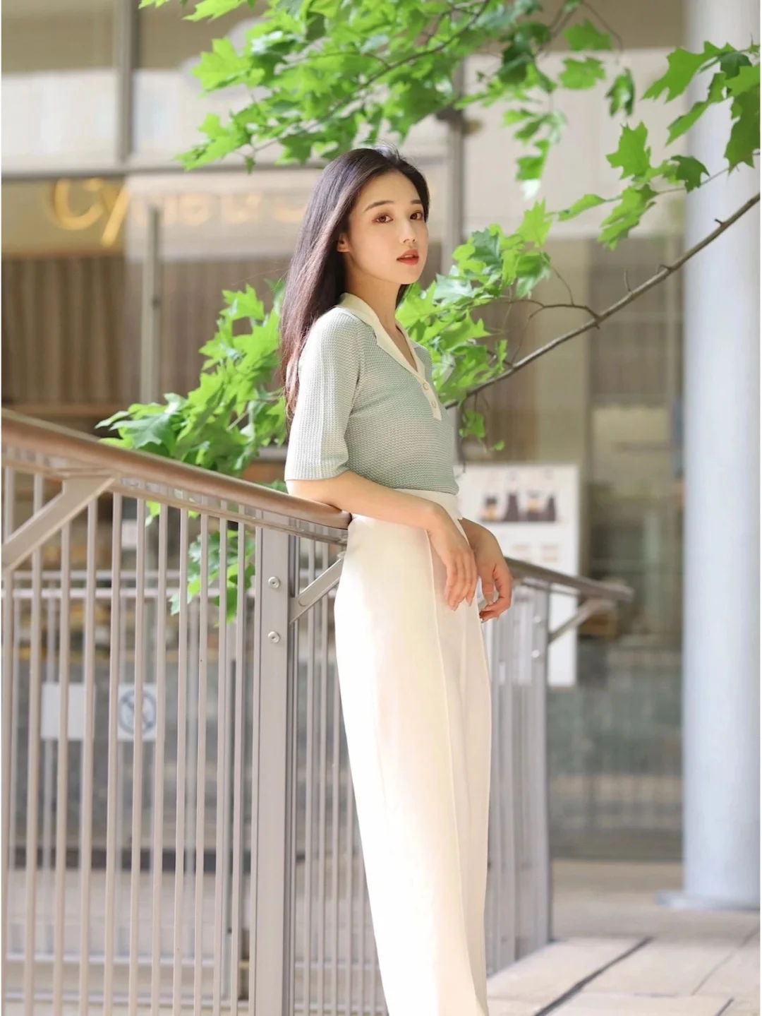 清爽一夏的美女！