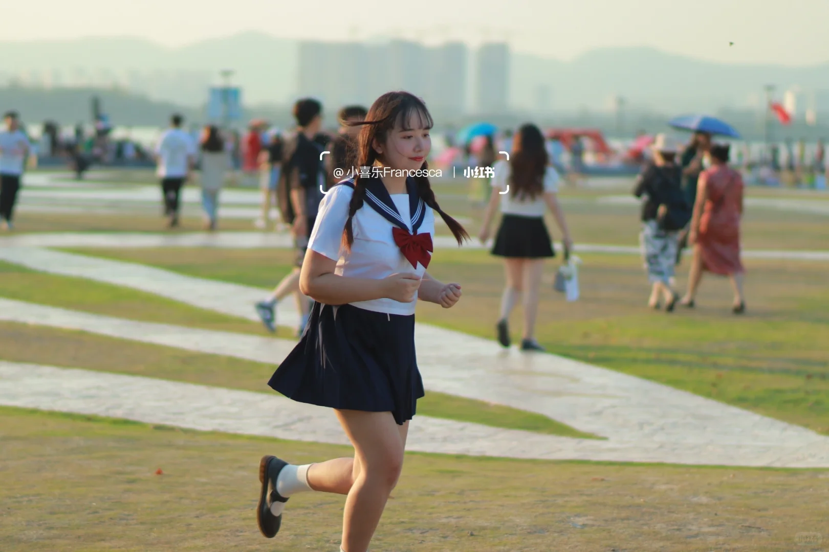 我150斤时候的jk写真丨虽然胖但是很可爱