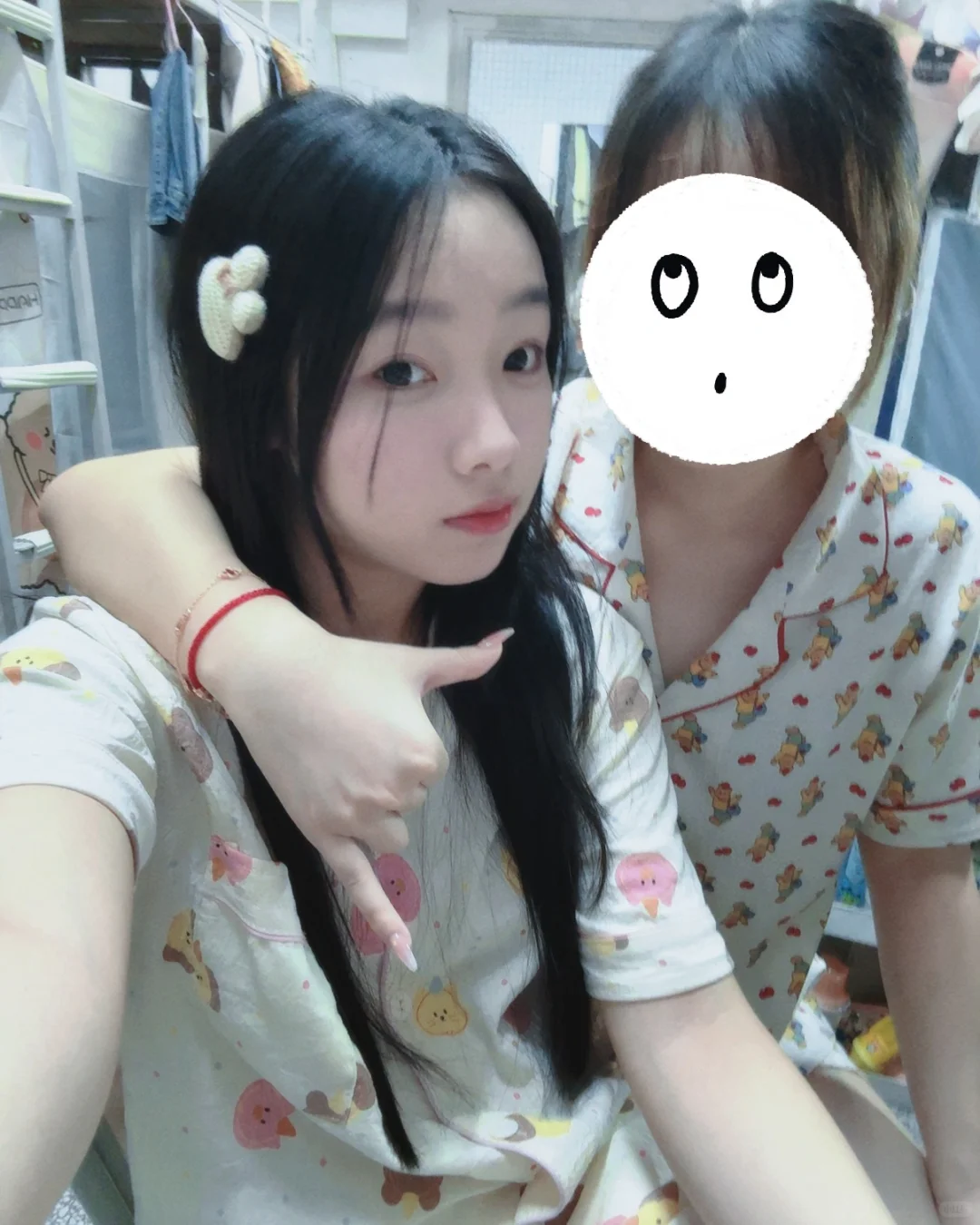 今天睡衣一下～