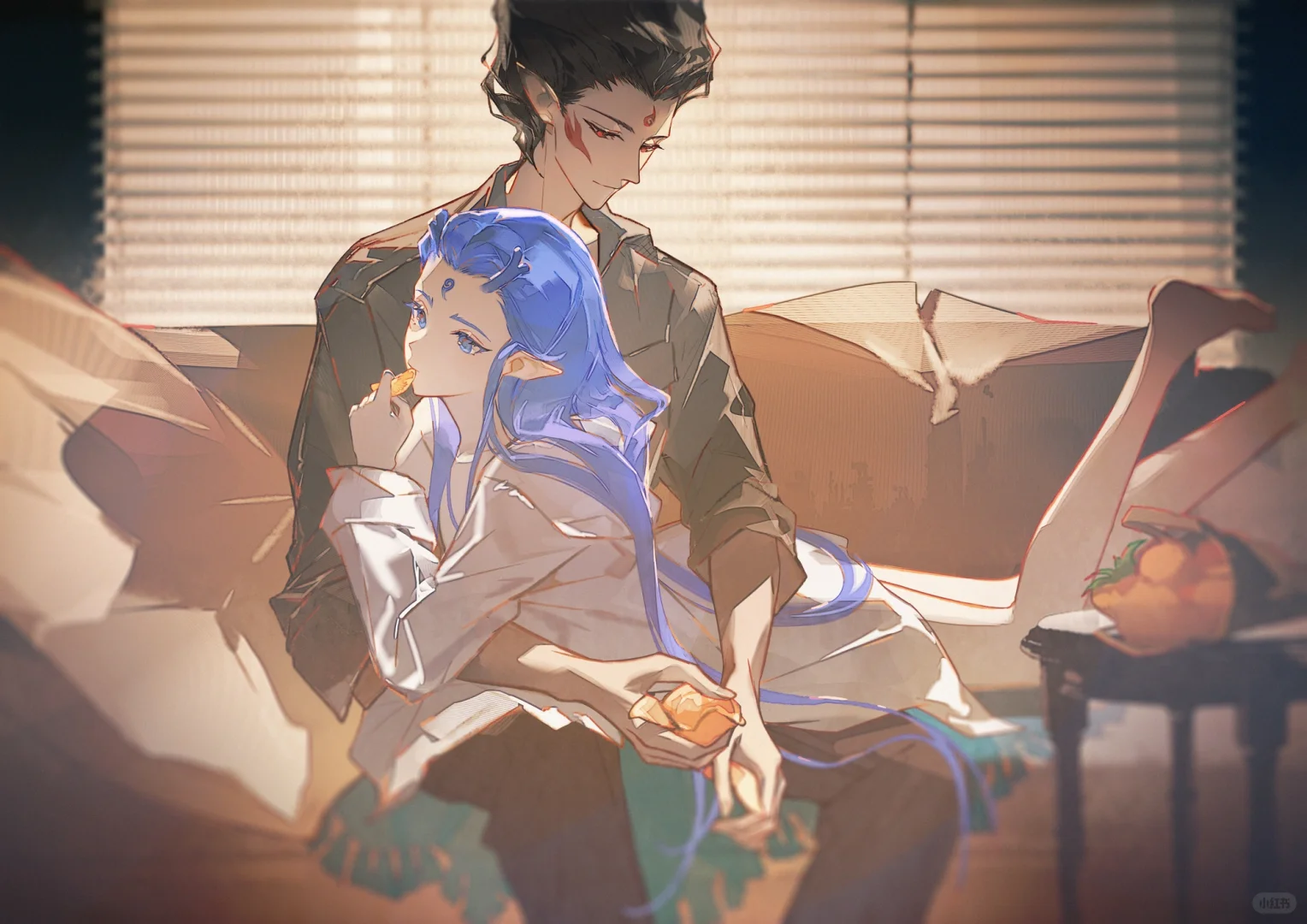 吃橘子🍊