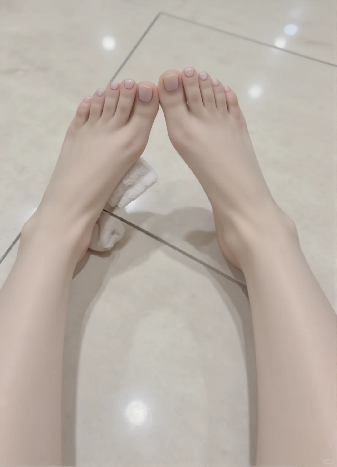 粉嘟嘟美甲