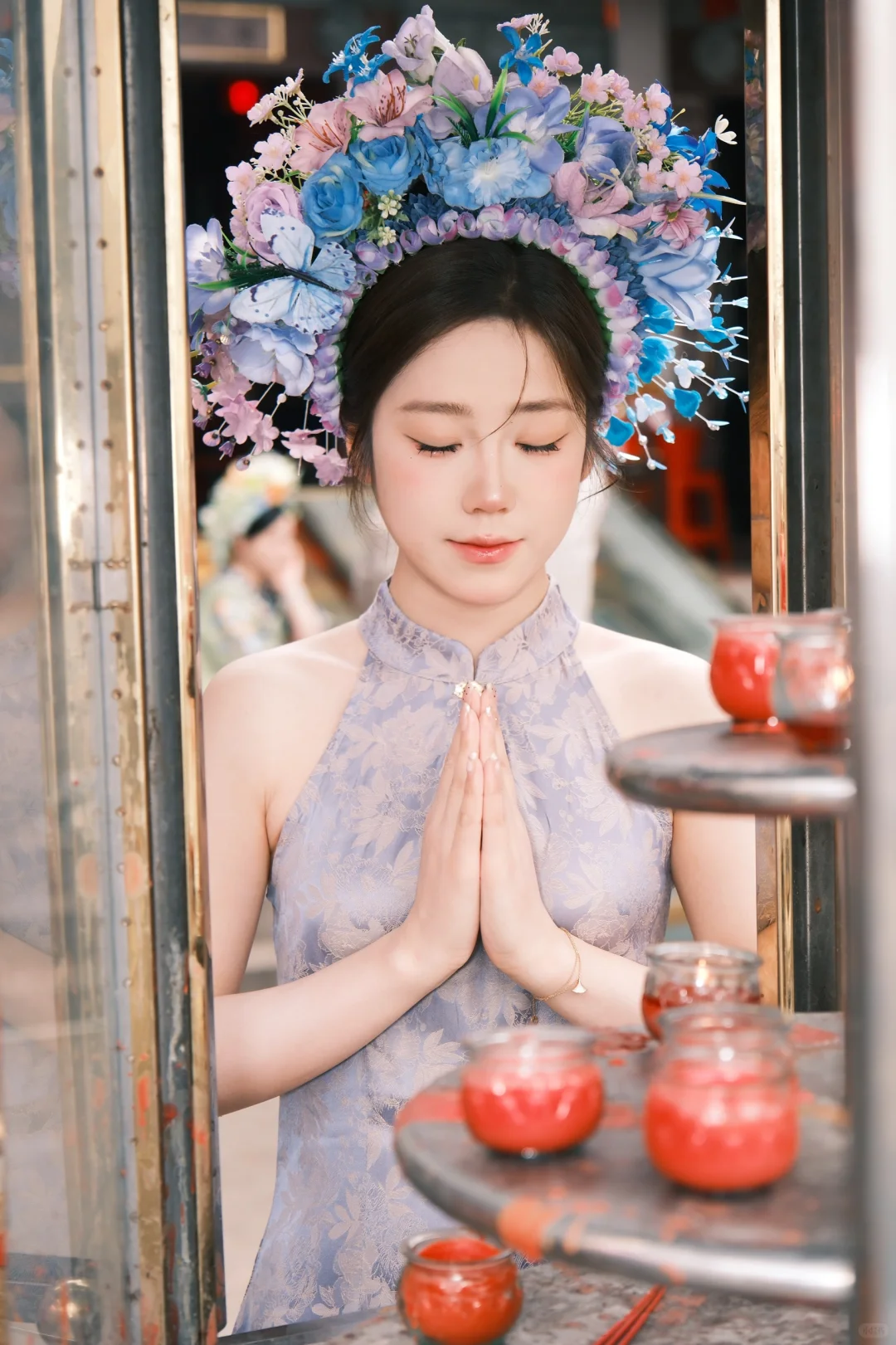去泉州拍簪花啦~能网选就网选吧