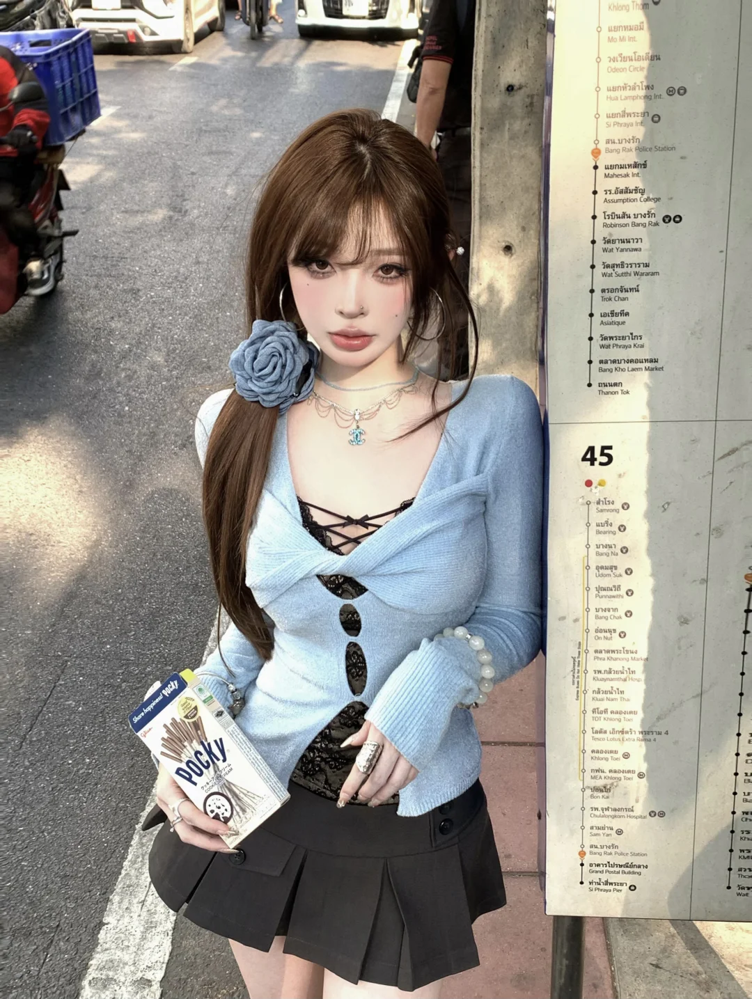 韩女嫩模穿搭 我算是学会了！！