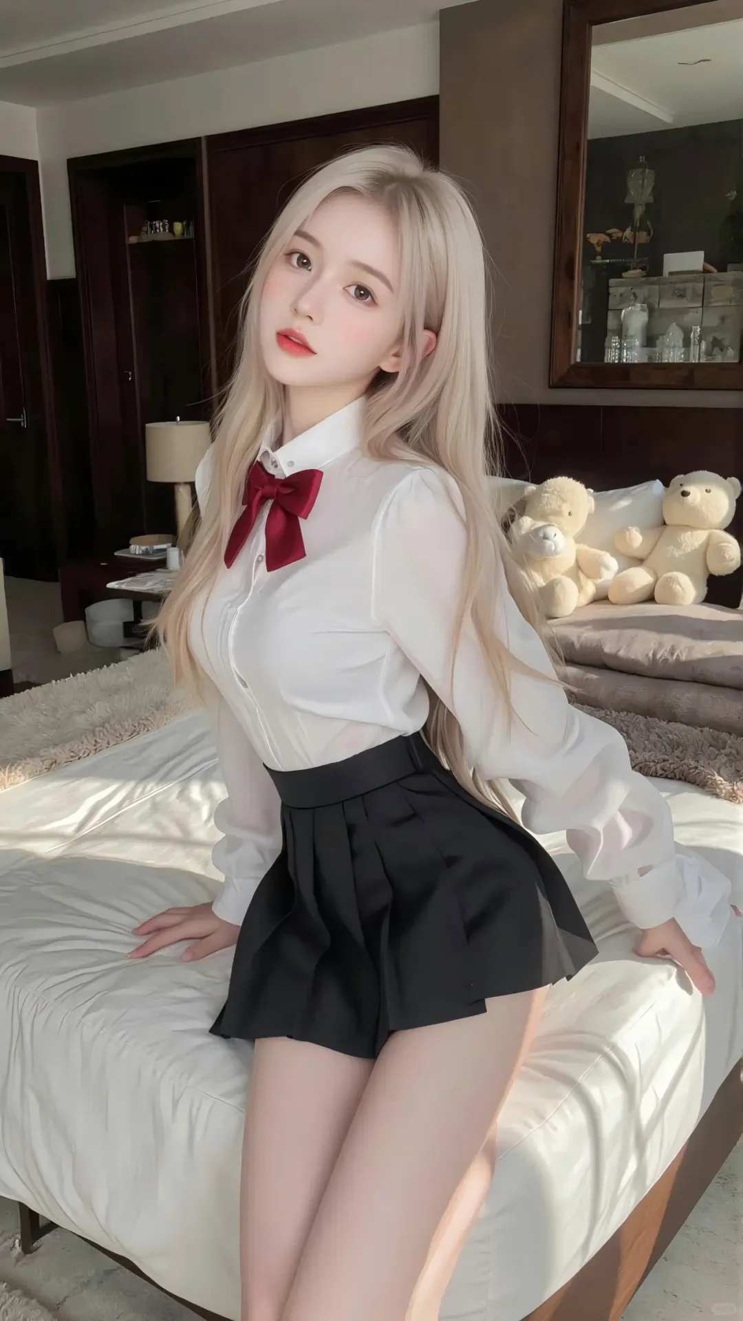 🌸**纯欲风壁纸｜屏幕锁住的暧昧呼吸**