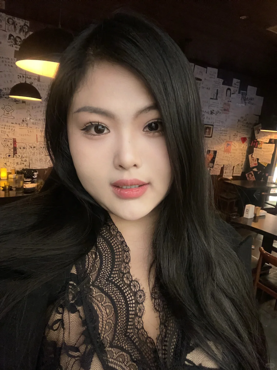 BBW180斤｜谁能拒绝黑色蕾丝呢