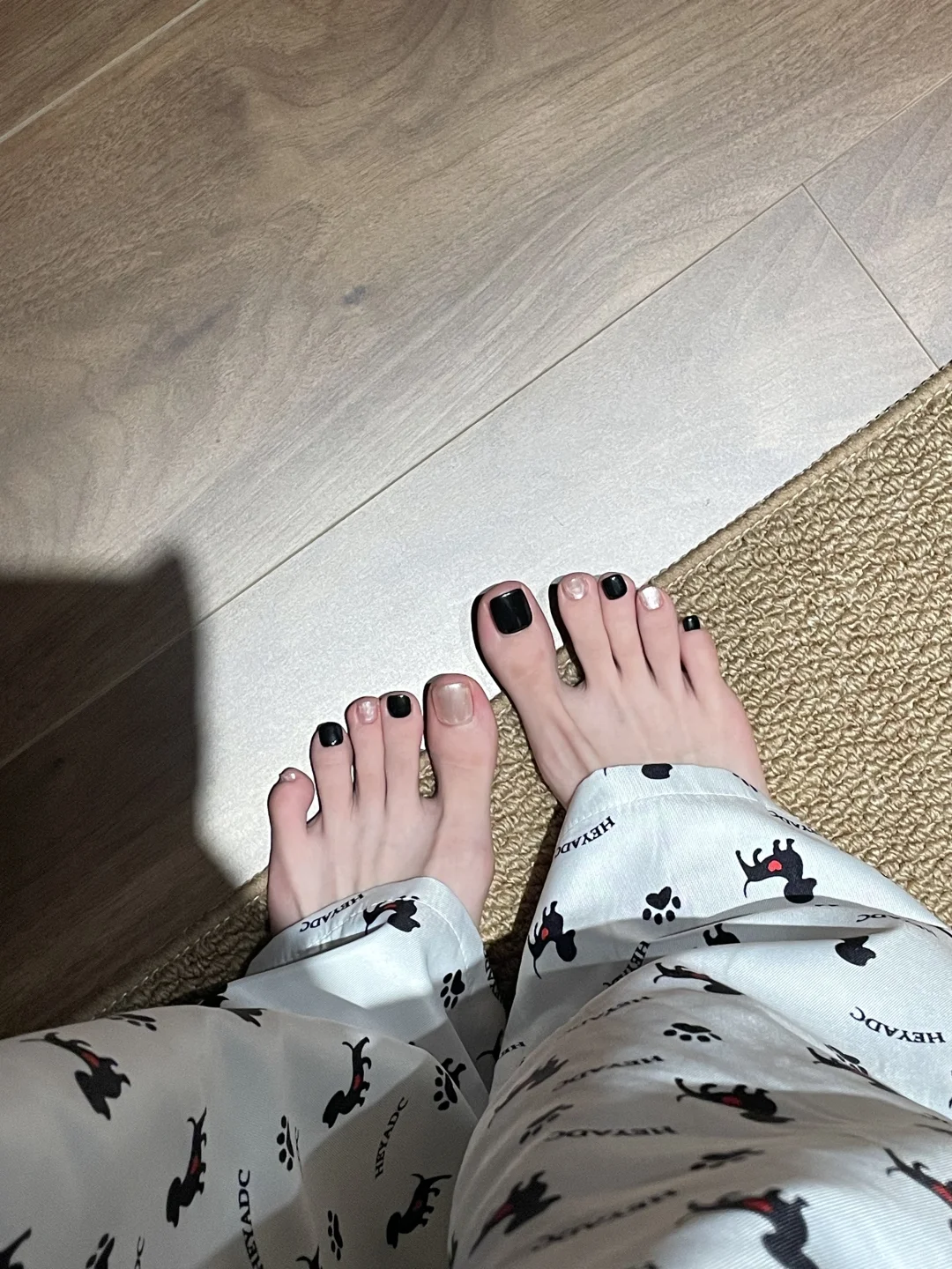 Nail share 🫧 经典黑粉💕
