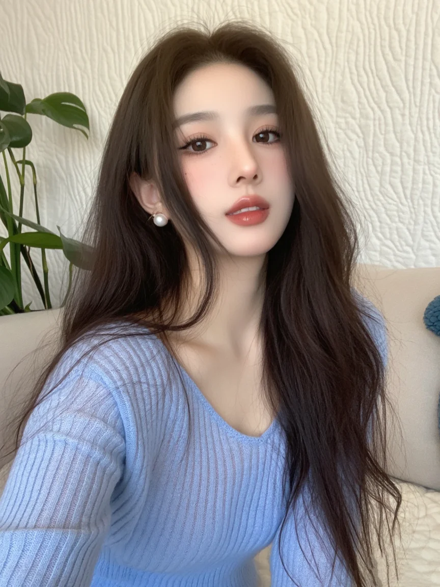 姐姐长发的高级感