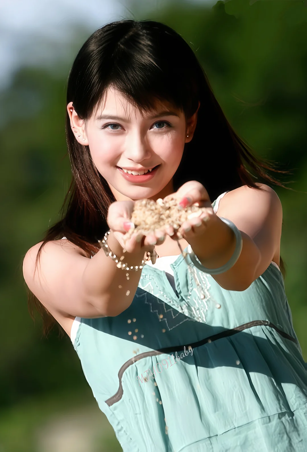15岁的Angelababy