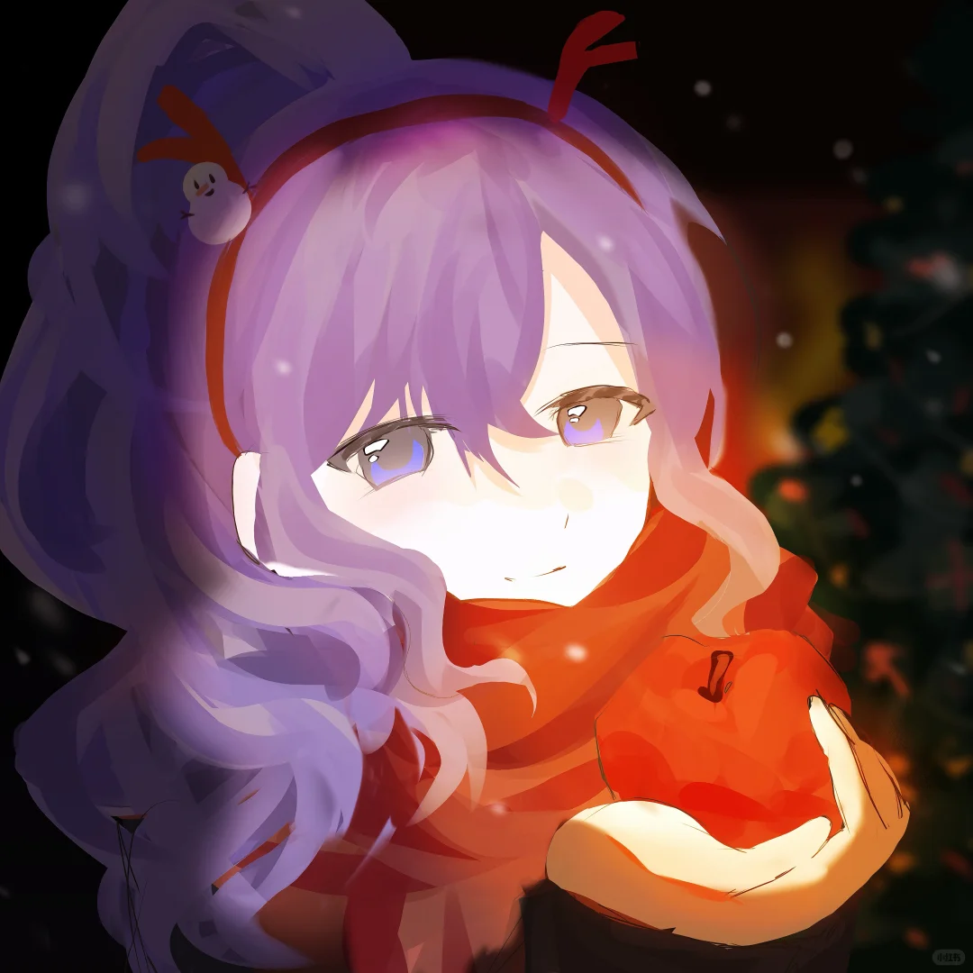 真冬祝大家圣诞快乐！🎄🍎