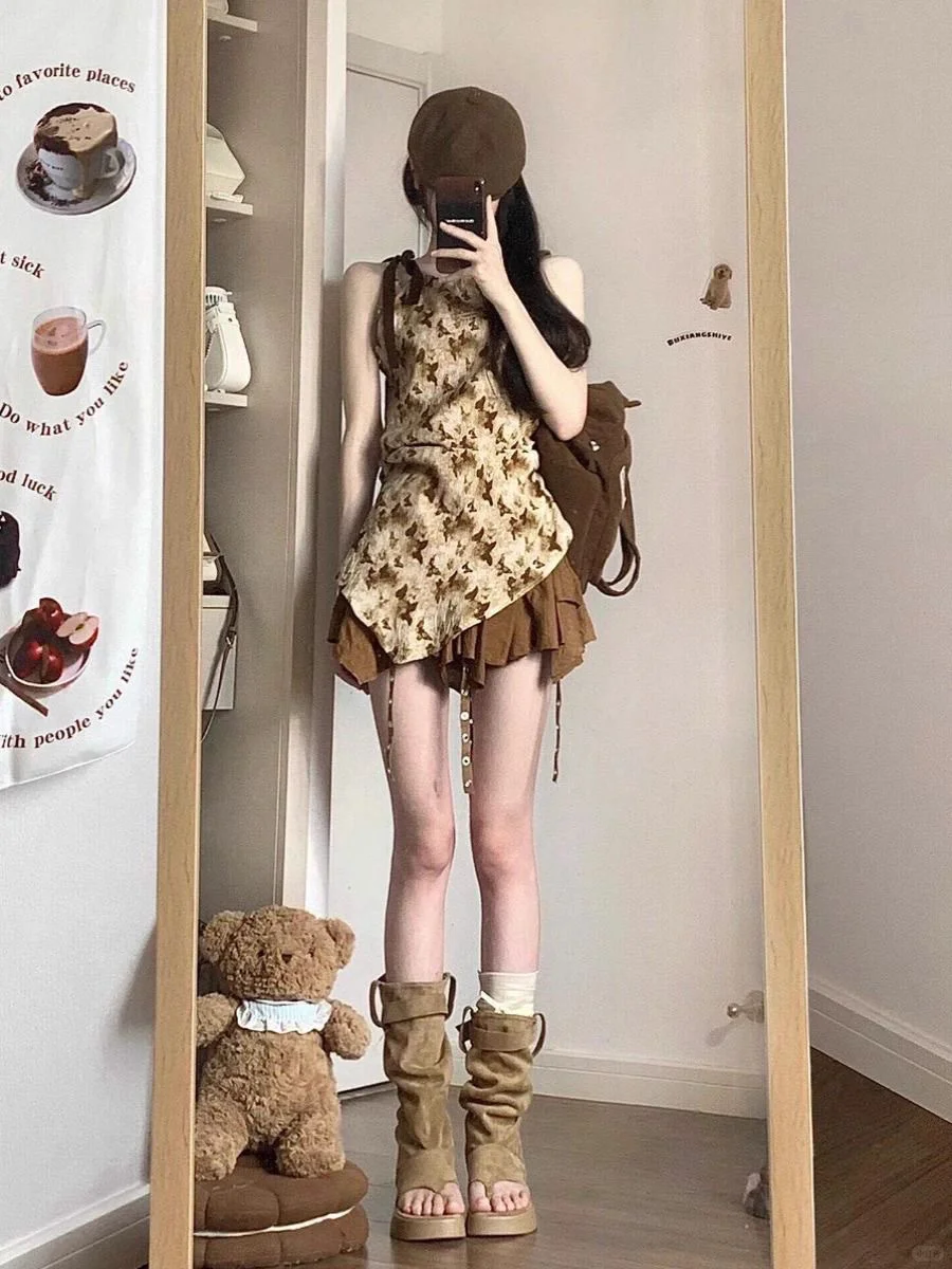 纯欲风辣妹套装✨显白又高级