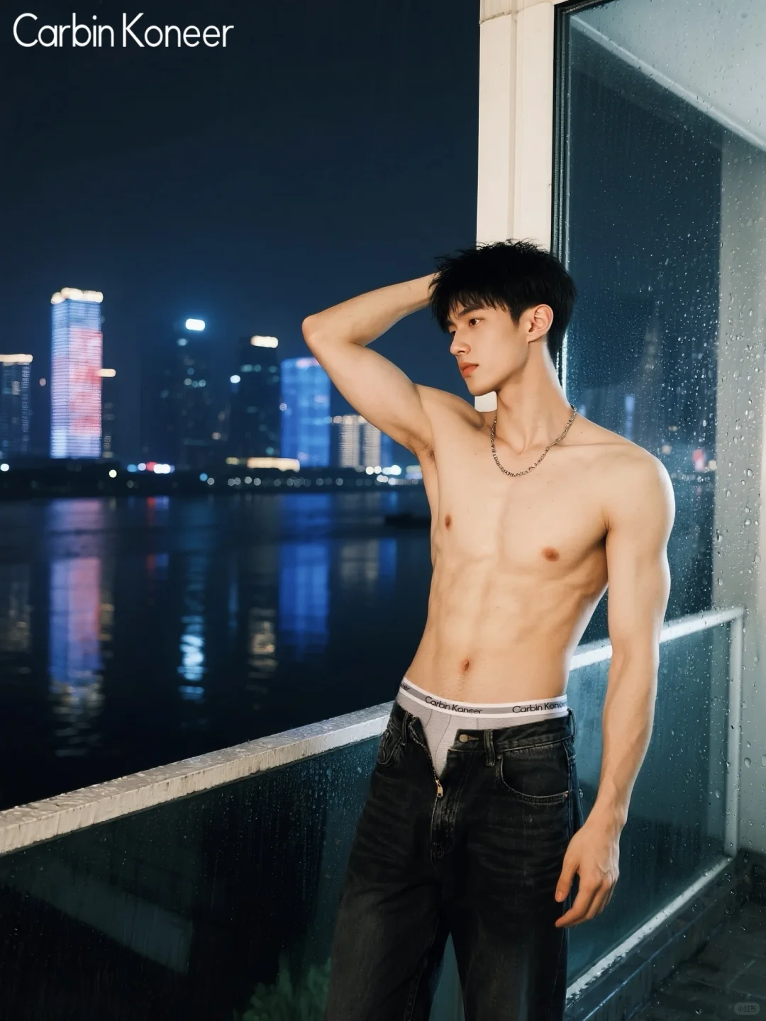 雨夜江景｜肌肉轮廓的夜色荷尔蒙