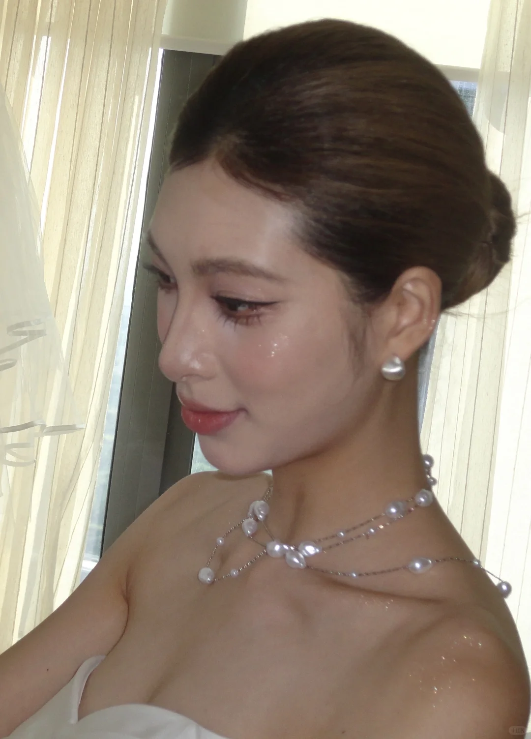 婚礼试妆 这个妆可以吗