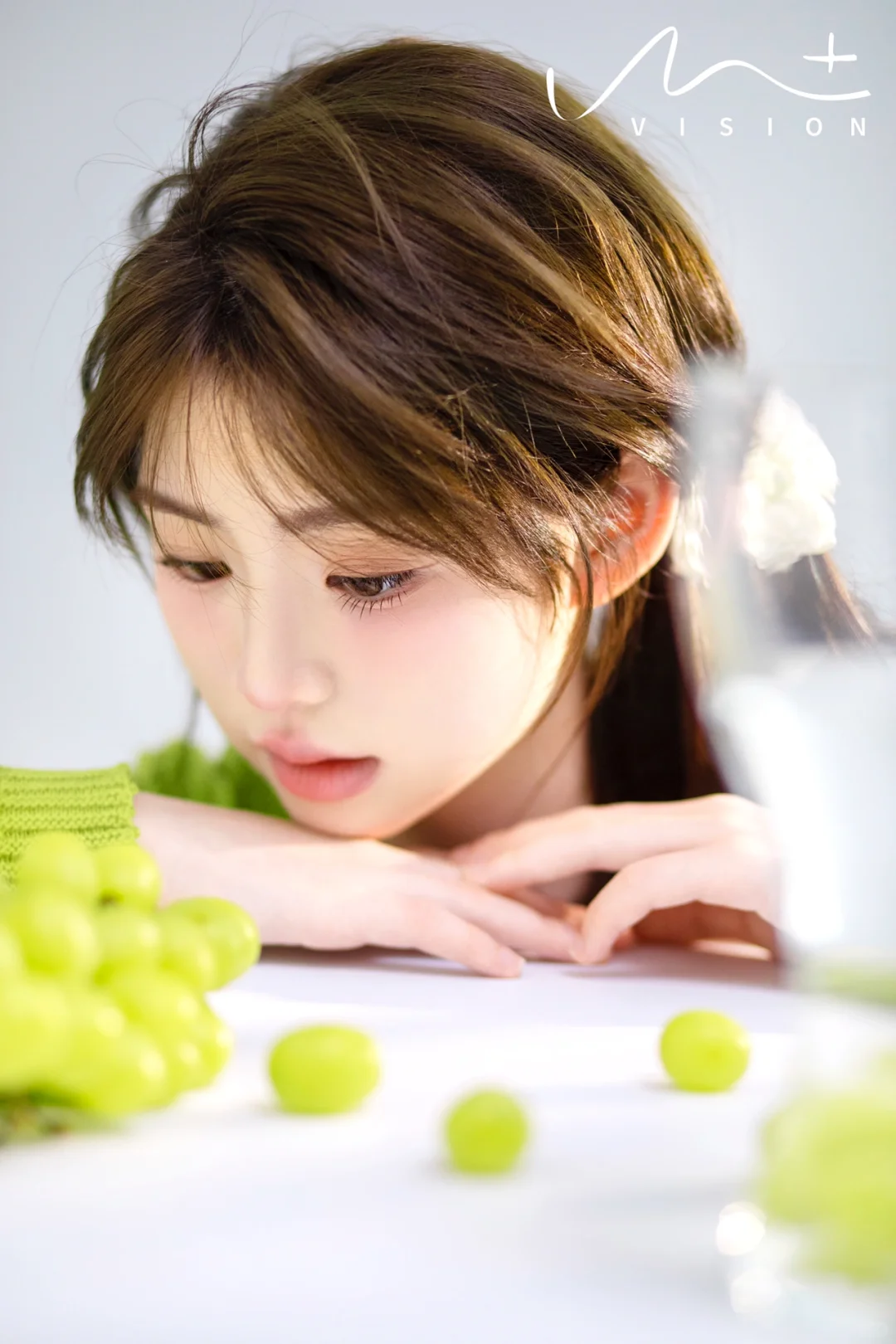夏日青提🍇清透又高级的水果女孩