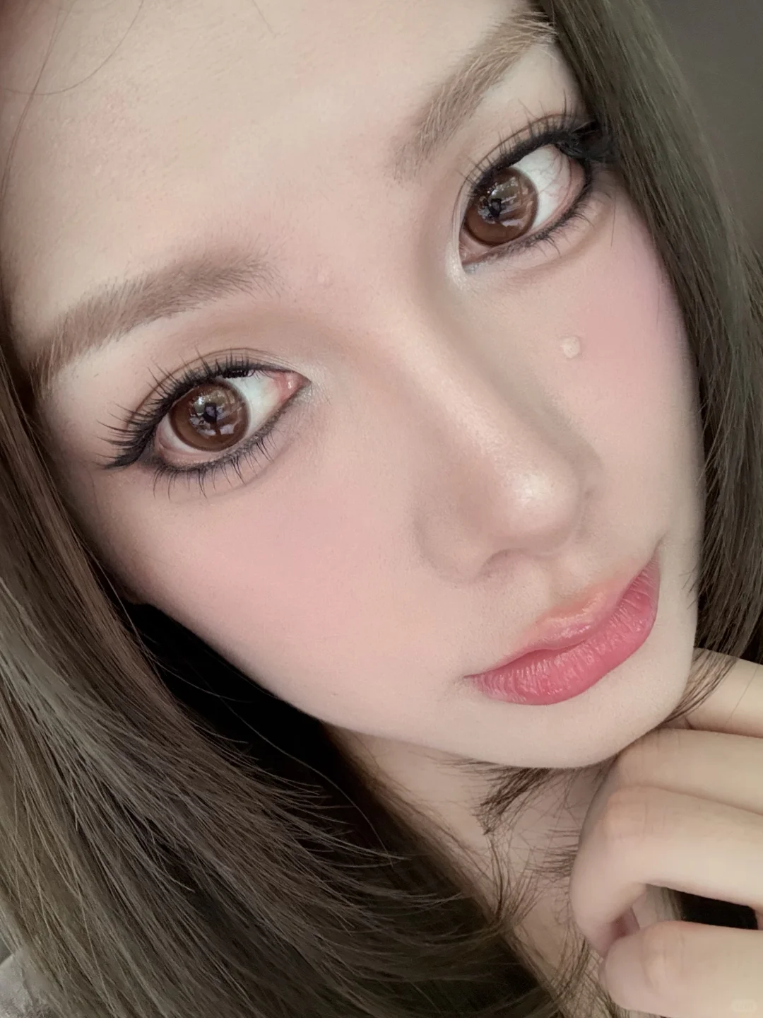 baby古早嫩模感同款美瞳！！对味了