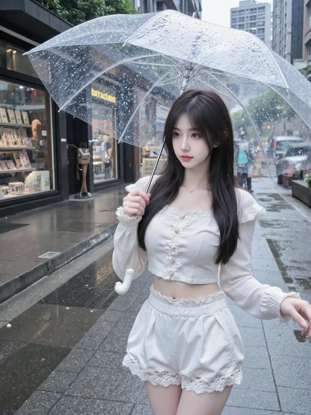 雨天拍照，氛围感拉满