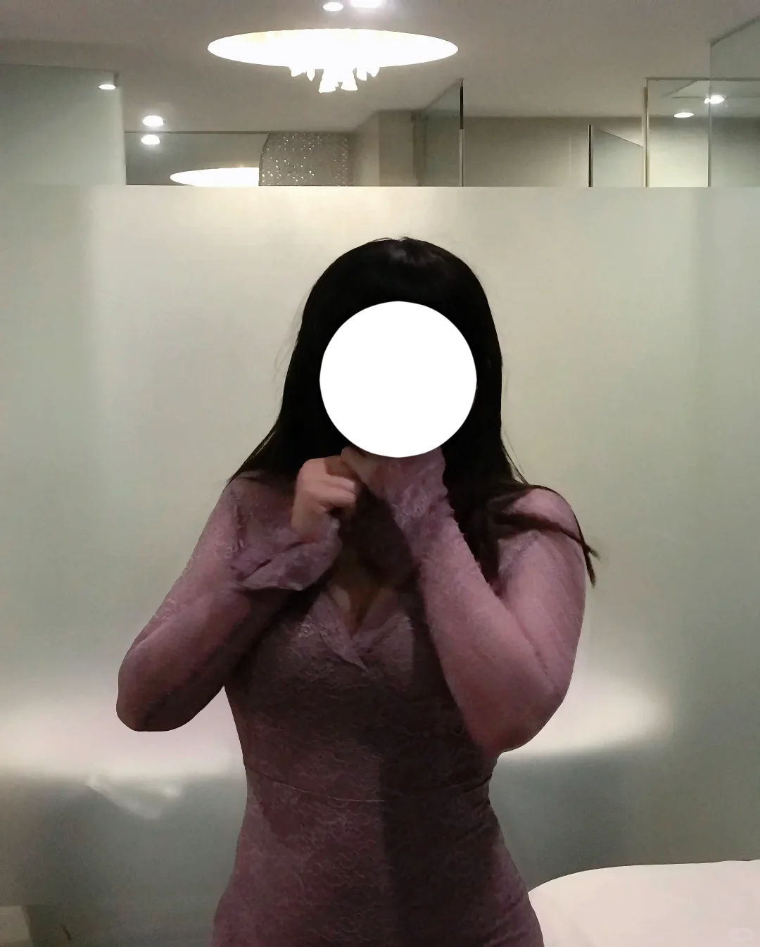 挡住