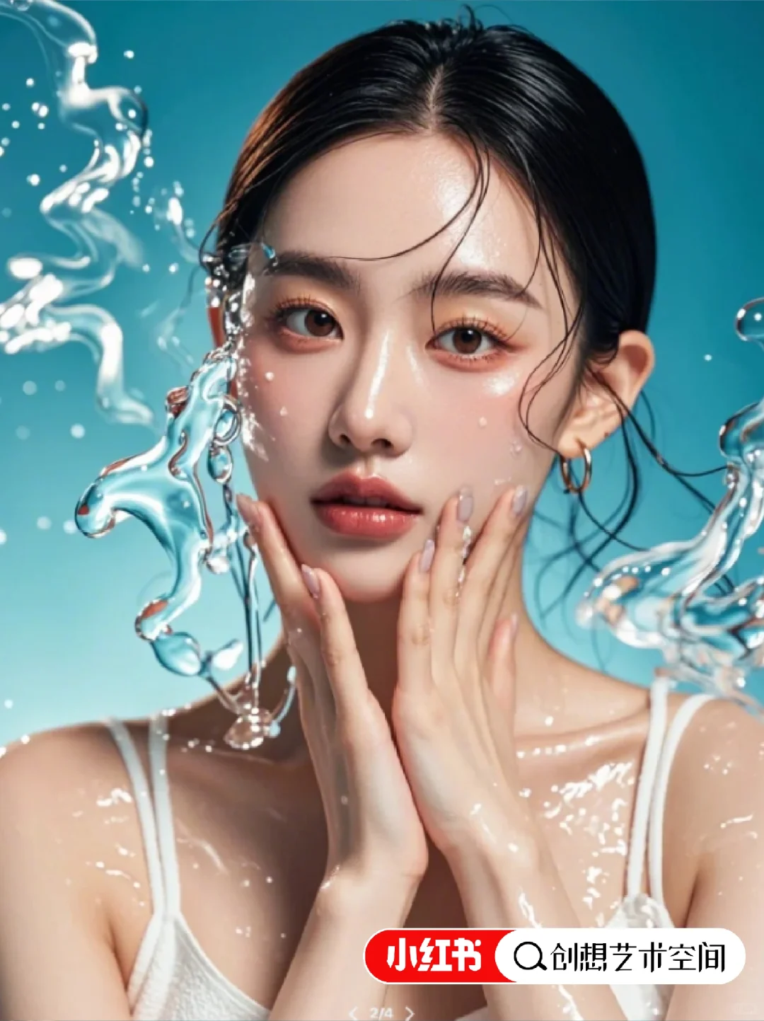 AI高清美女写真秒出（附关键词）