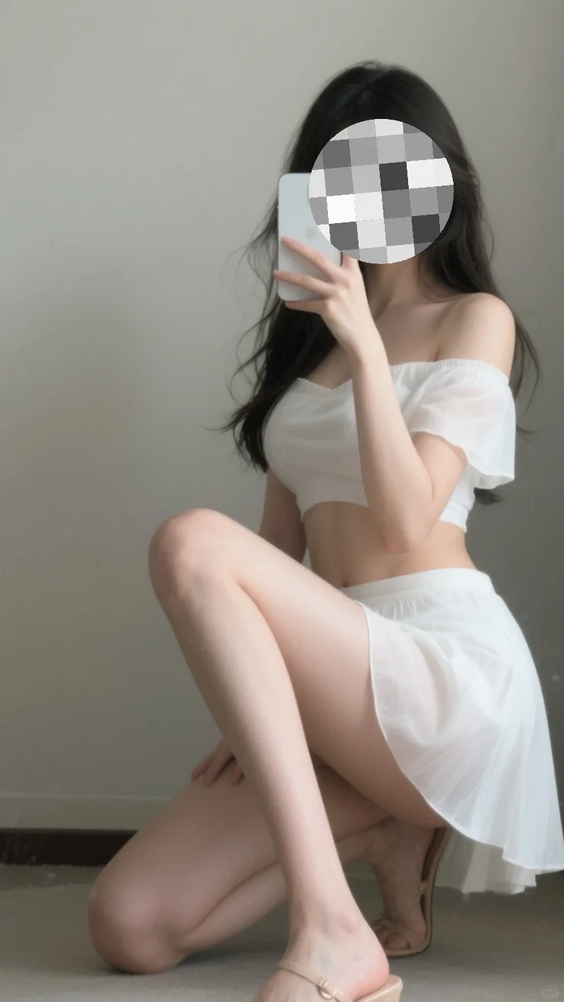 这组有点仙仙的白月光感觉！仙女蹲