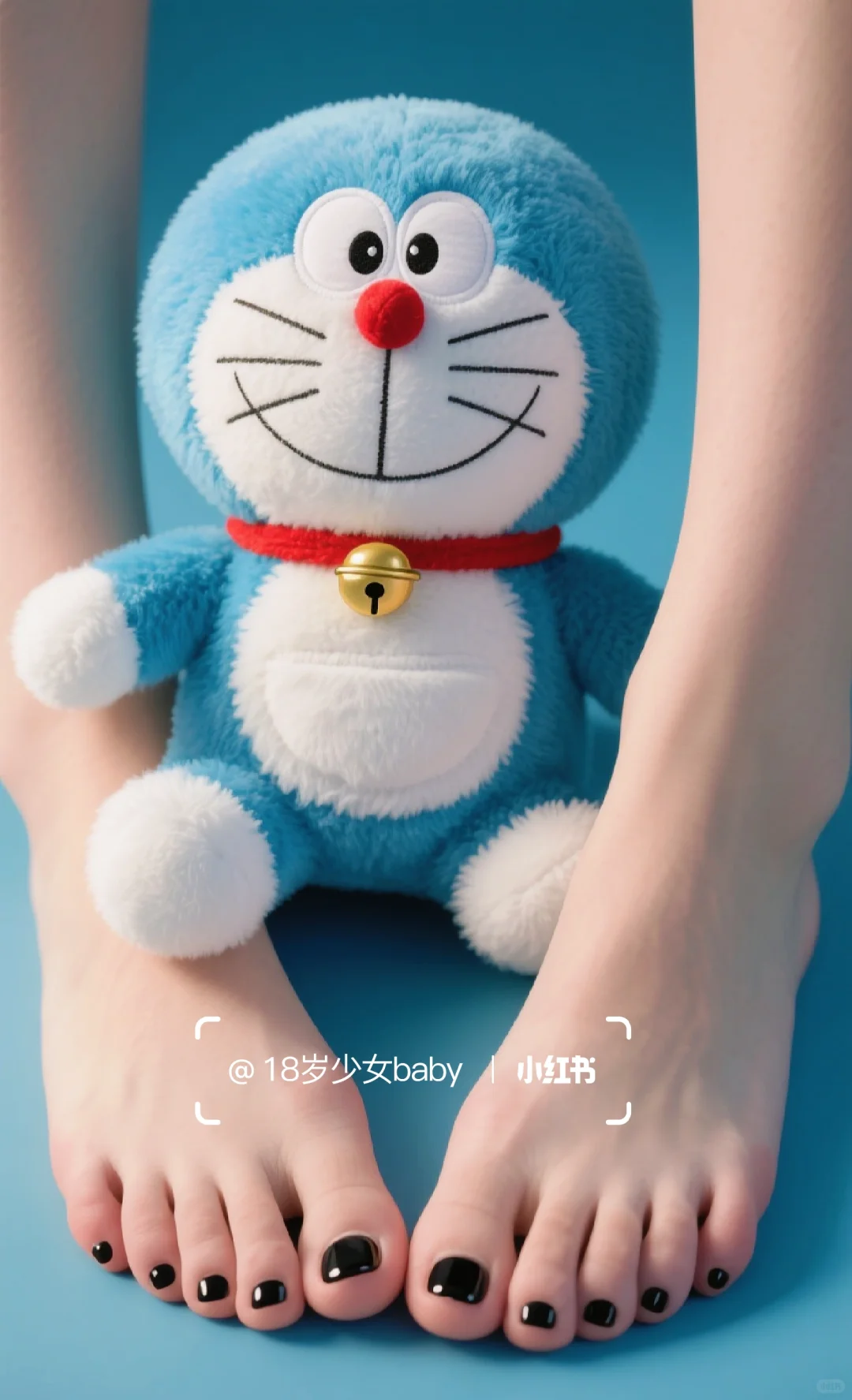 叮当猫被我jiojio夹住了