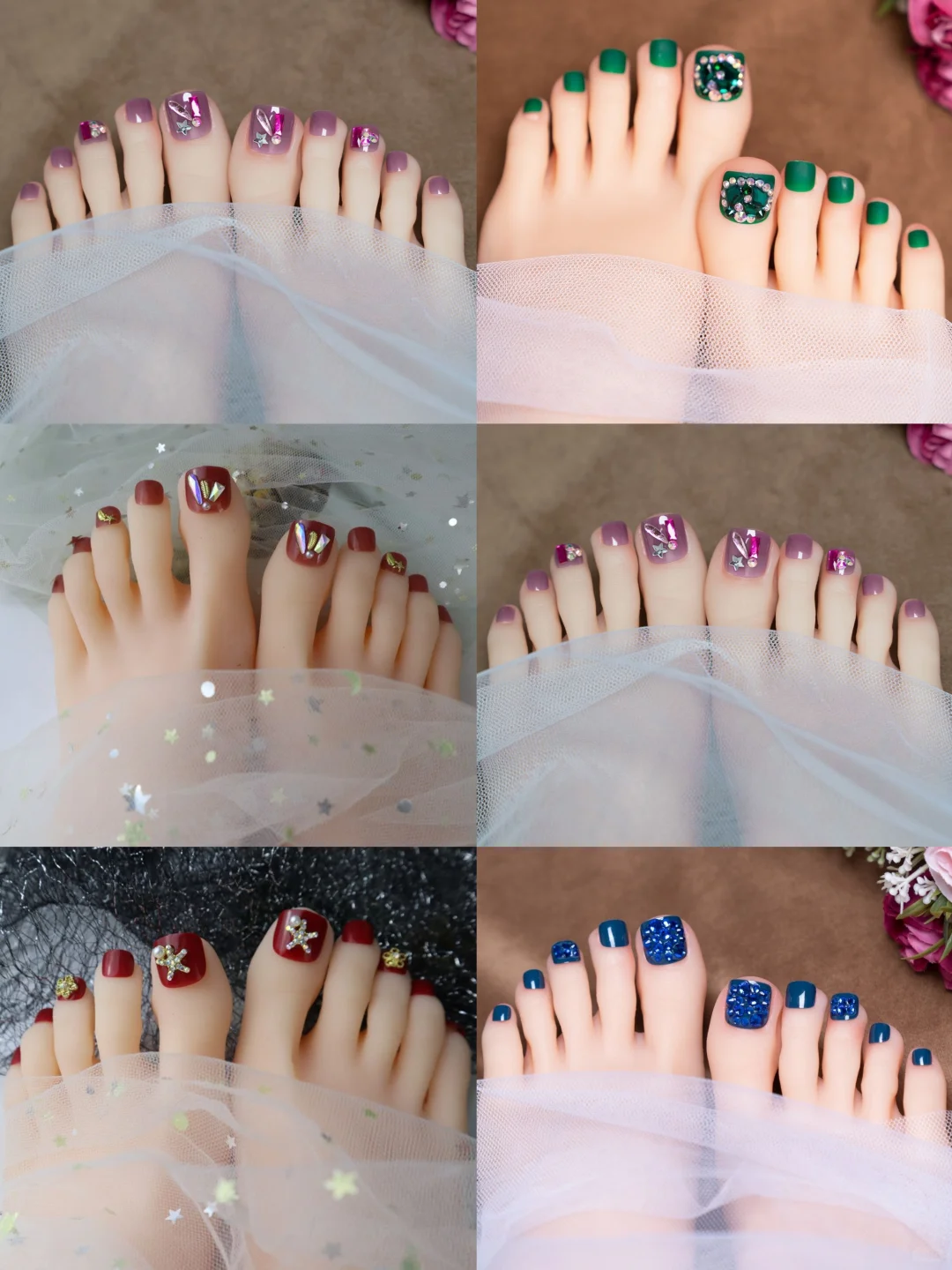 显白脚美甲💅🏻