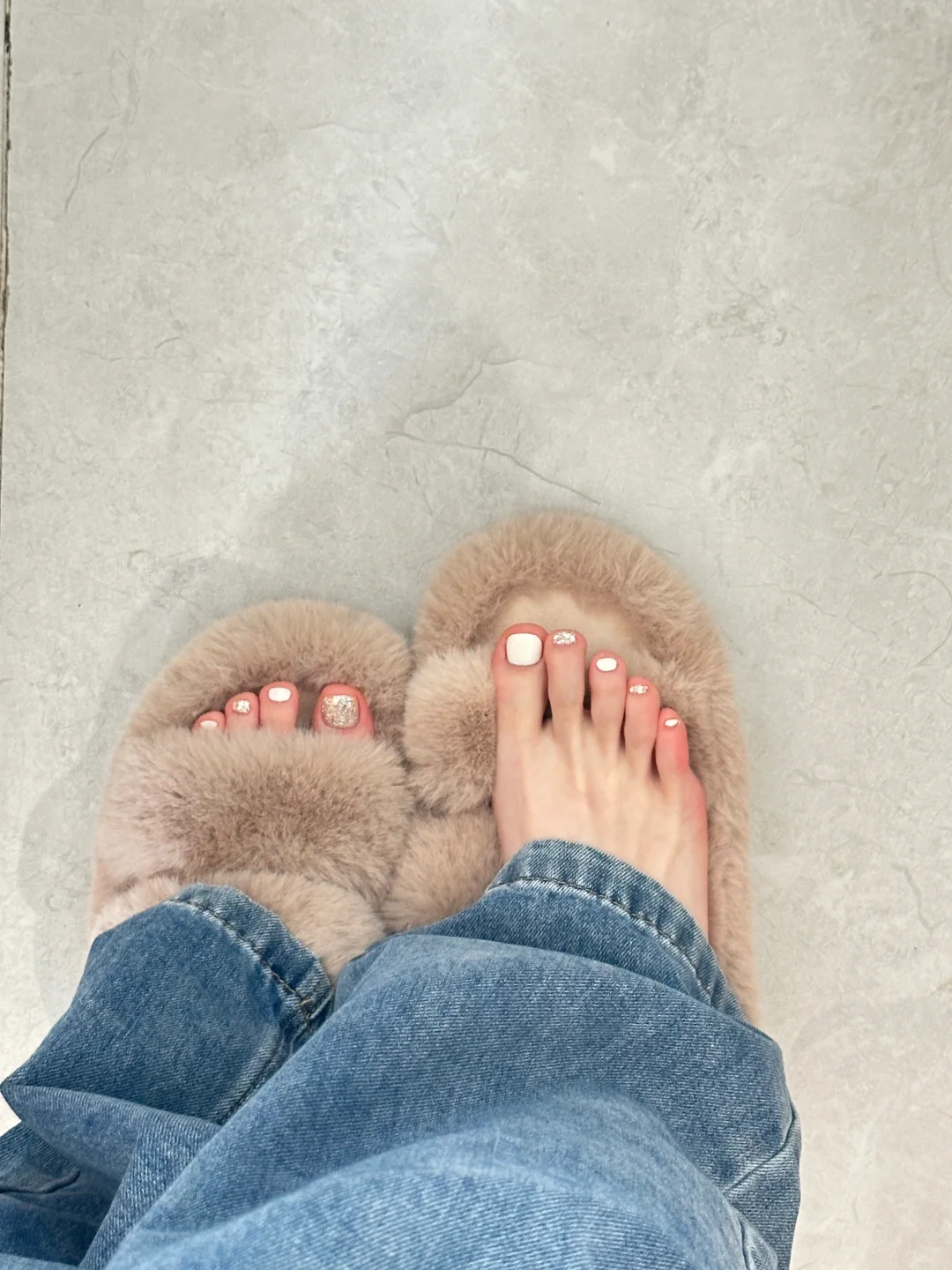 白月光美甲好干净呜呜～