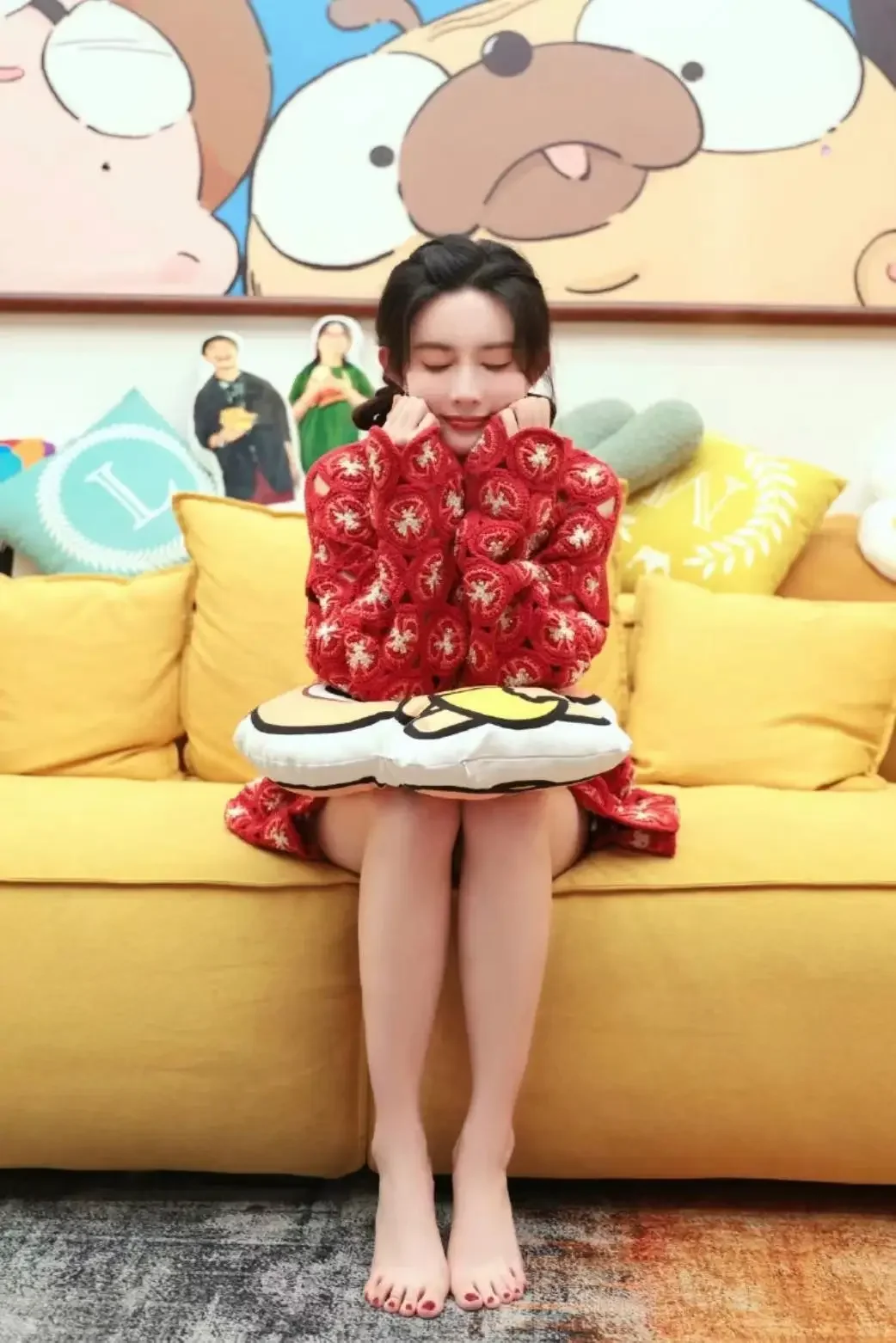 孟子义的玉足保养的也太好了吧