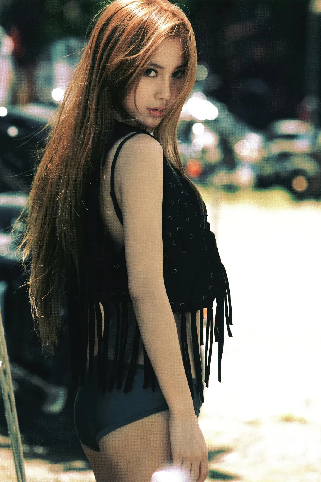 杨颖Angelababy嫩模时代的她杀疯了