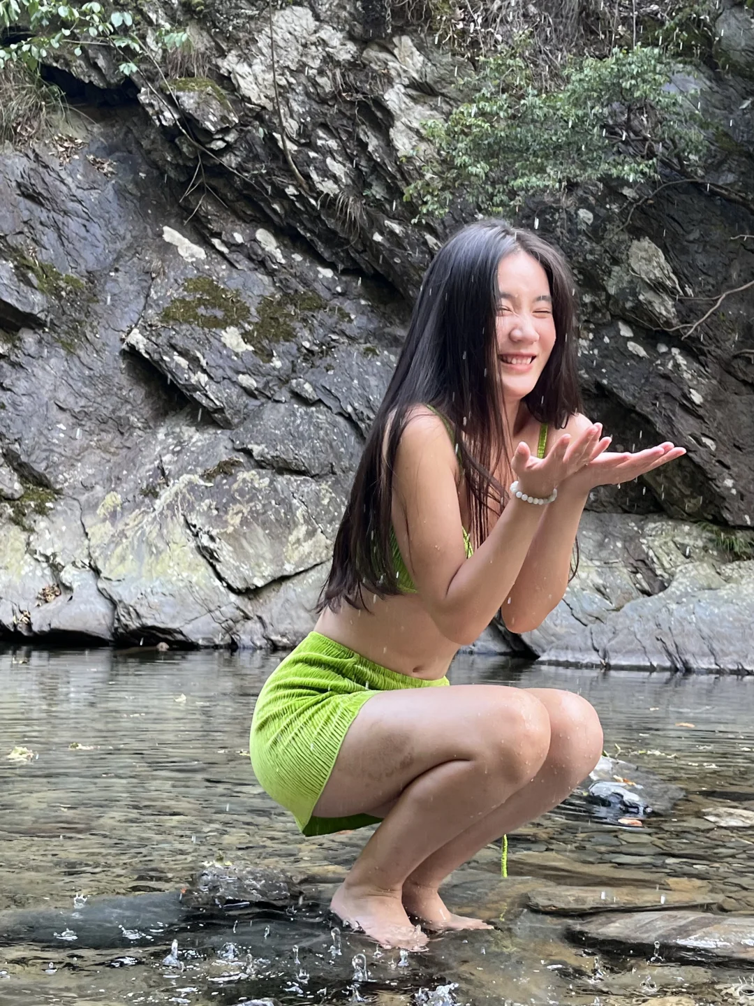 平胸｜第一次勇敢尝试比基尼👙