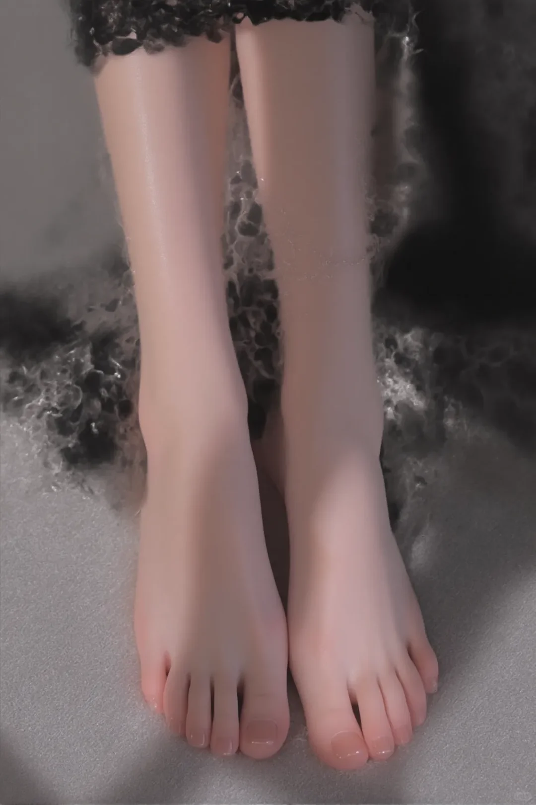 暗夜玫瑰脚趾美学高级氛围感美足直接封神