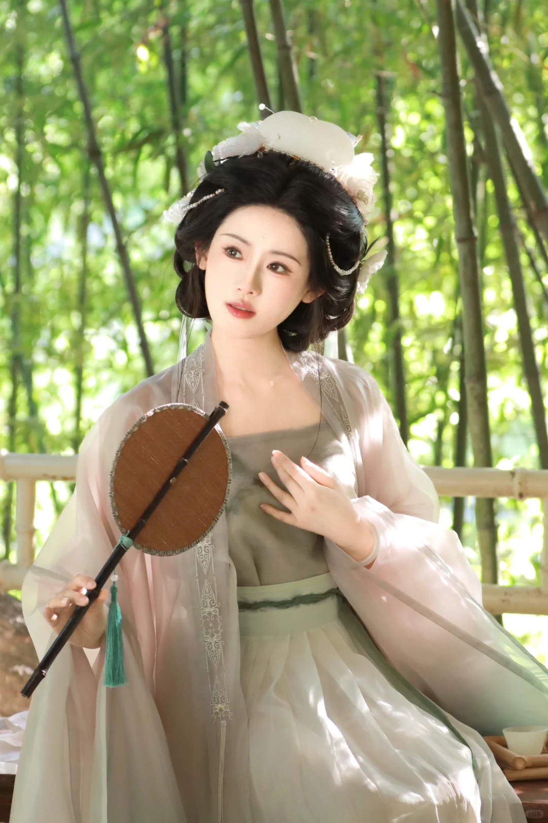 真的很喜欢这种光影感｜北京汉服写真