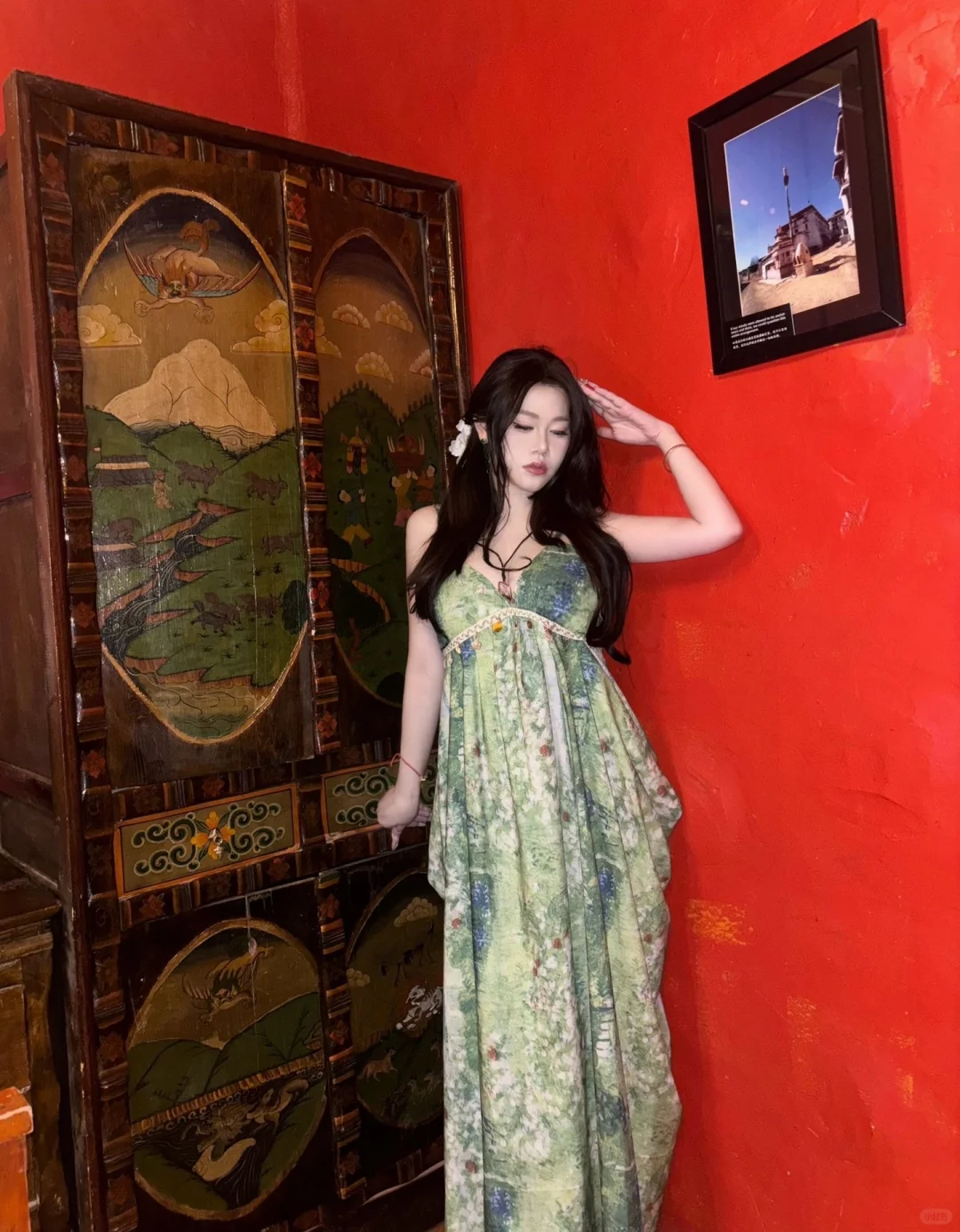 她把汉服的仙气拿捏得死死的～