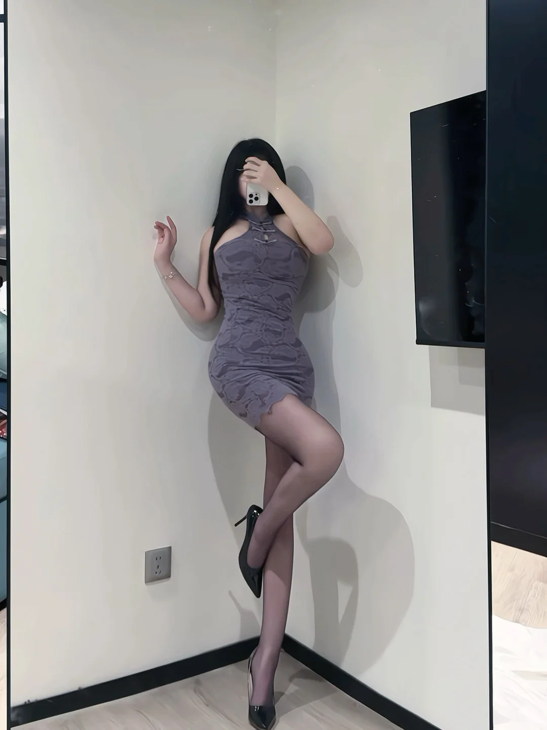 紫色果然有韵味，人妻感