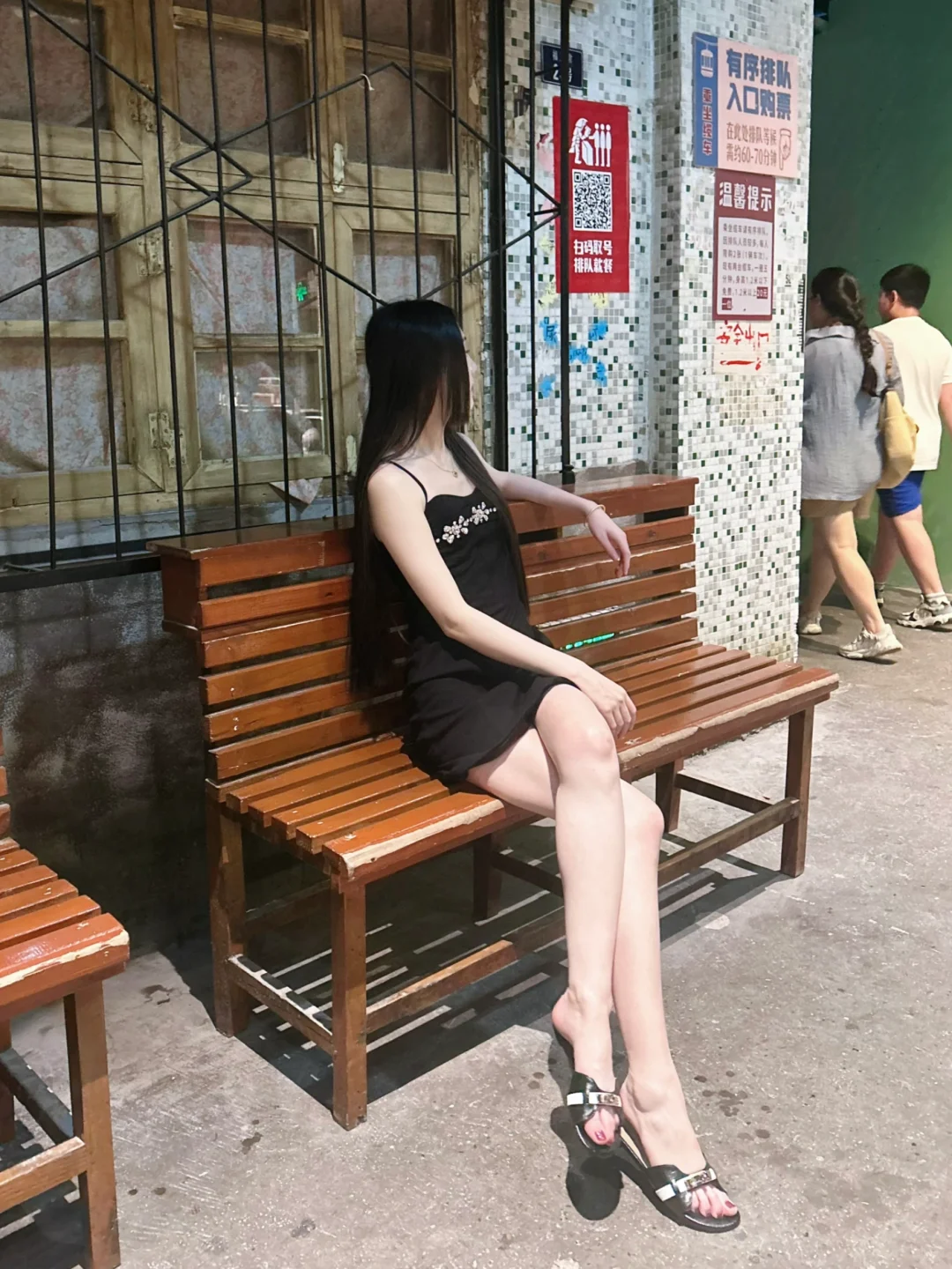 鞋子会看腻 但腿不会