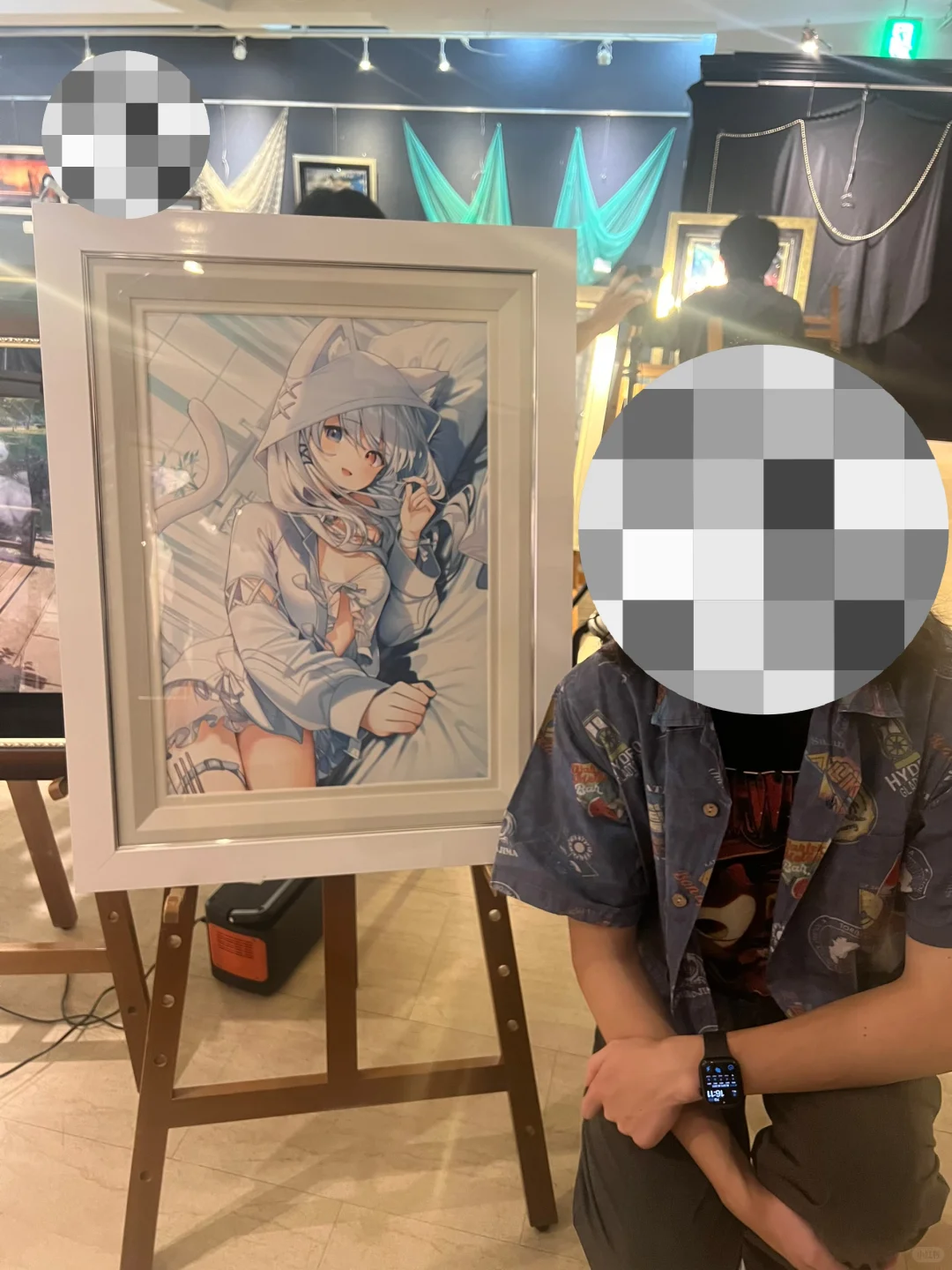 三嶋くろね先生新作版画喜加一