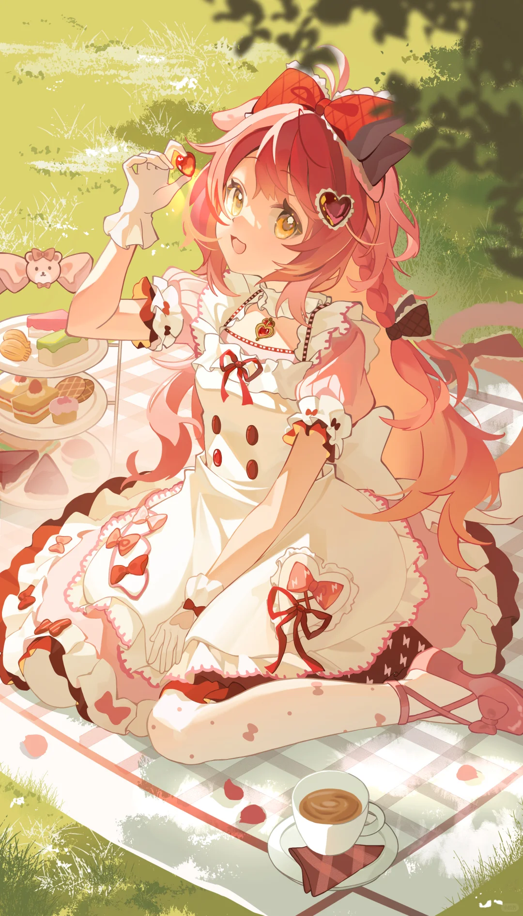 和澄闪一起去野餐～！
