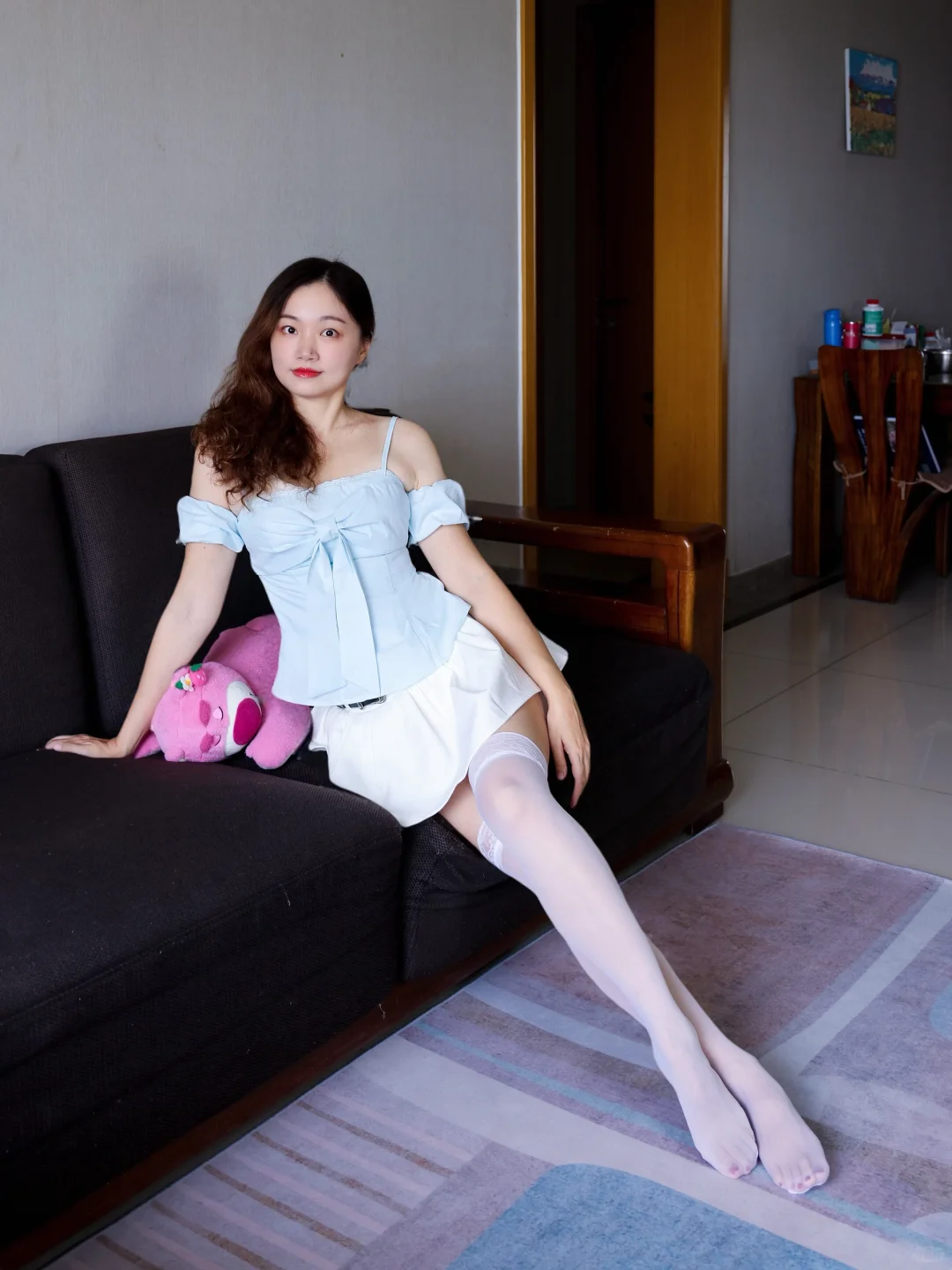 居家松弛感写真📷天蓝御姐风🦋💙