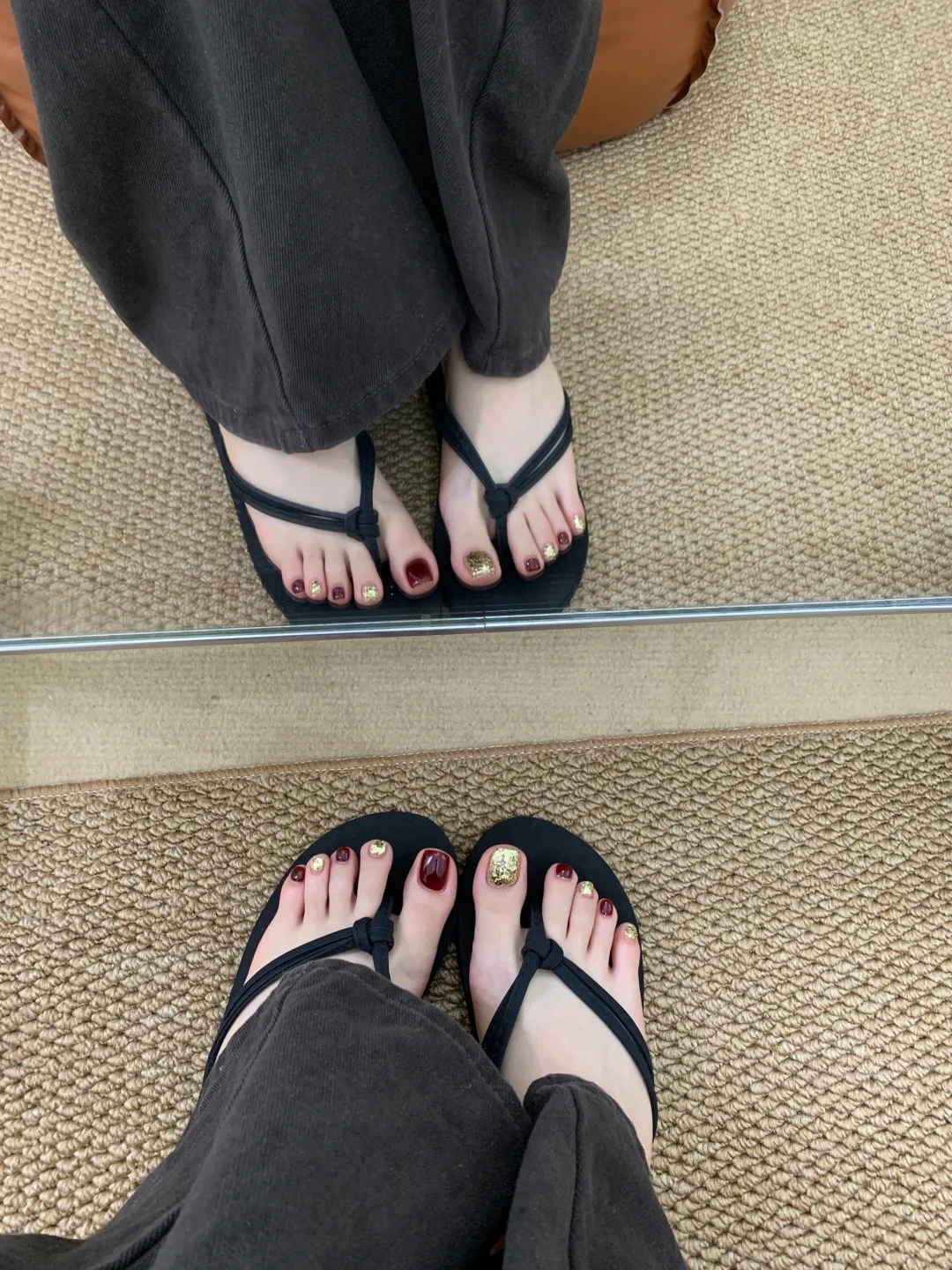 红色美甲！！！好显白！