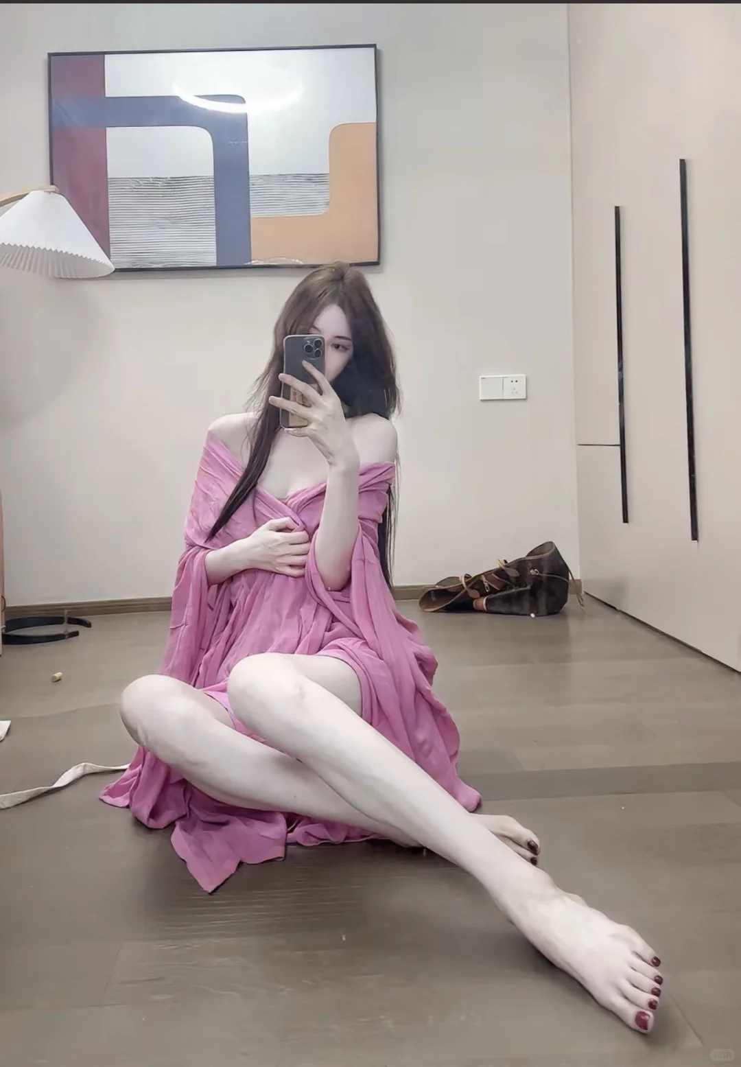 被这条粉色纱裙美晕了！！！