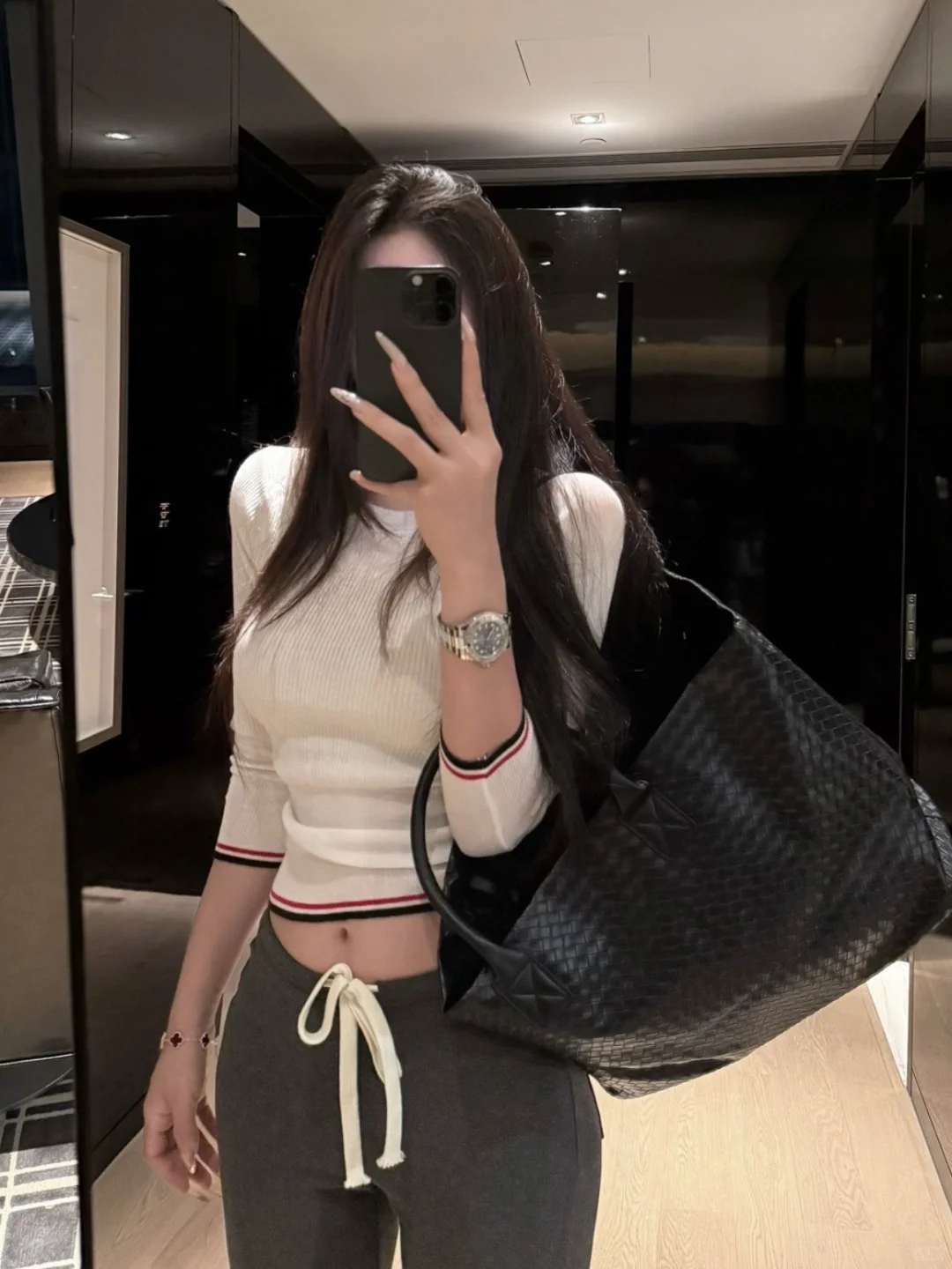 live实况图🕶️🛒🖤新皮肤 不显身材的我不穿