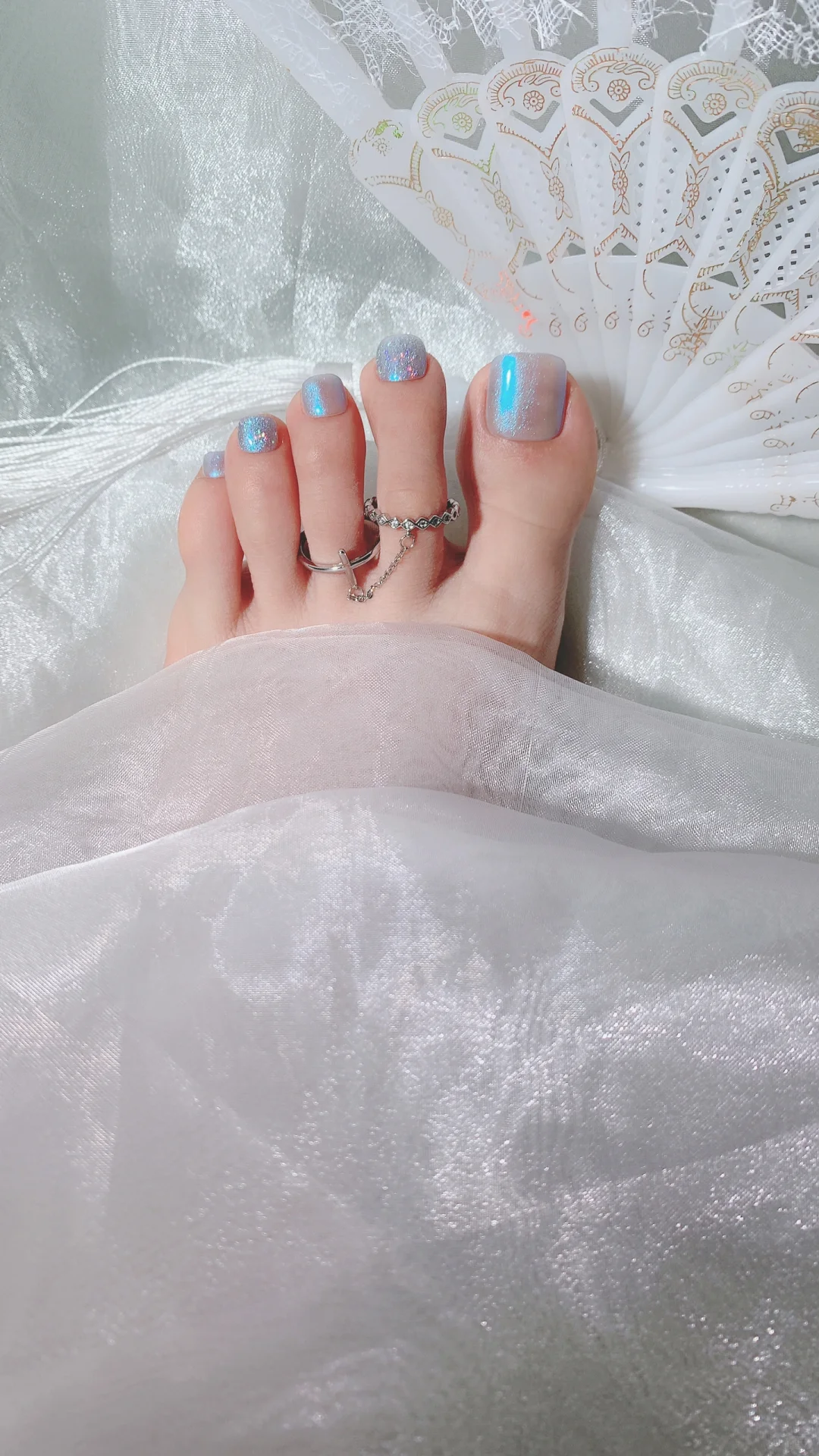 手要精致,脚同样也要精致💕