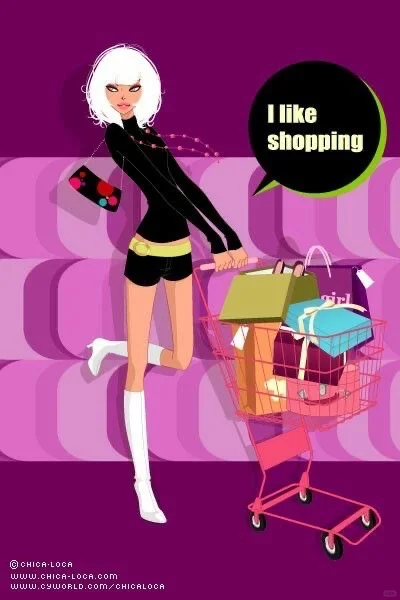 秋日里的摩登女郎